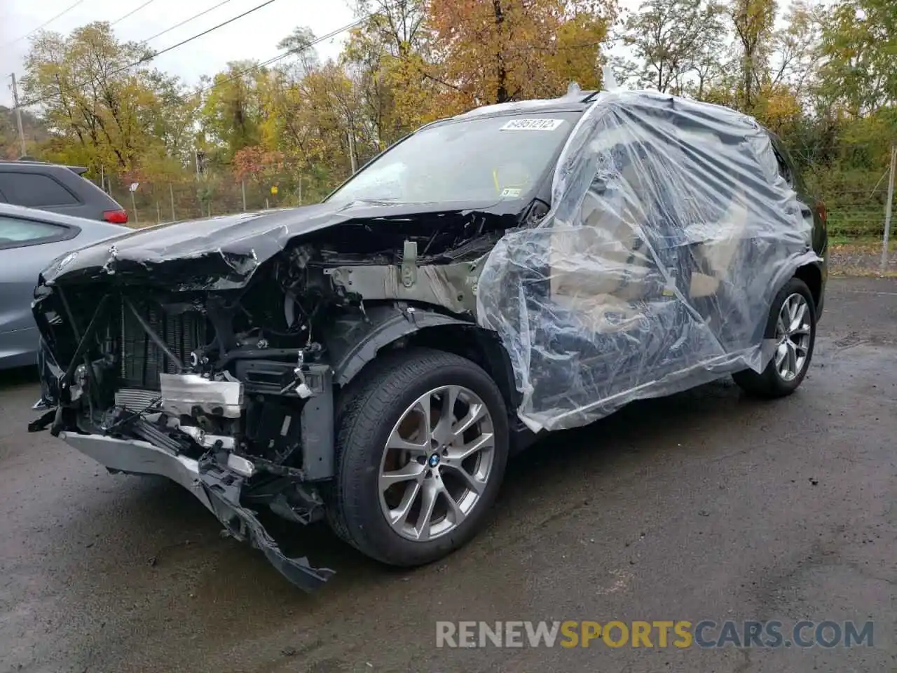 2 Photograph of a damaged car 5UXCR6C08M9G43815 BMW X5 2021