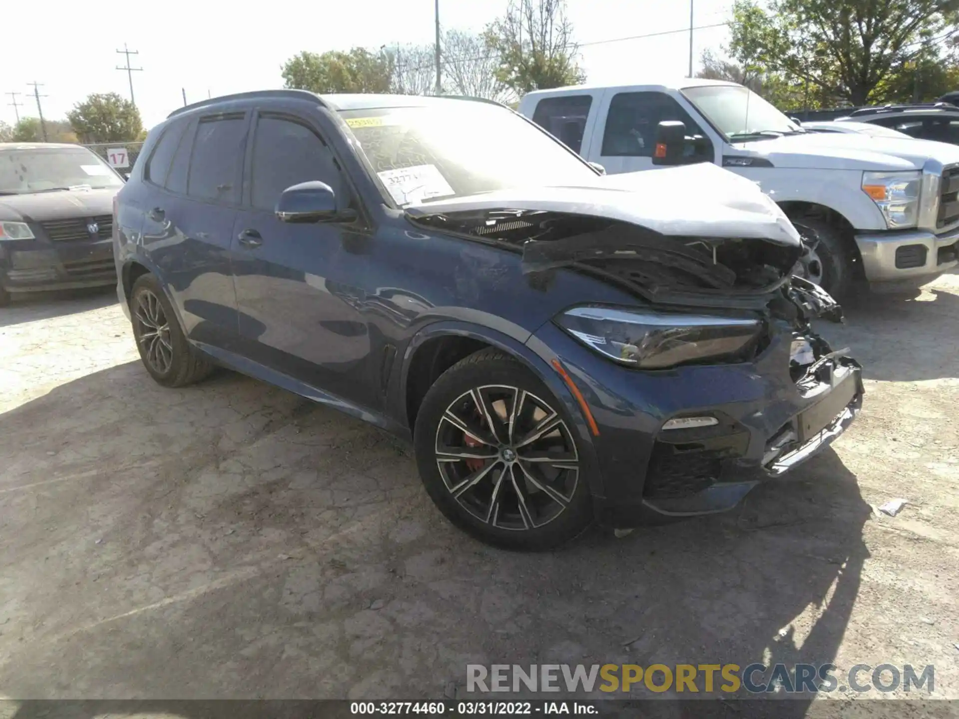 1 Photograph of a damaged car 5UXCR6C08M9G66141 BMW X5 2021