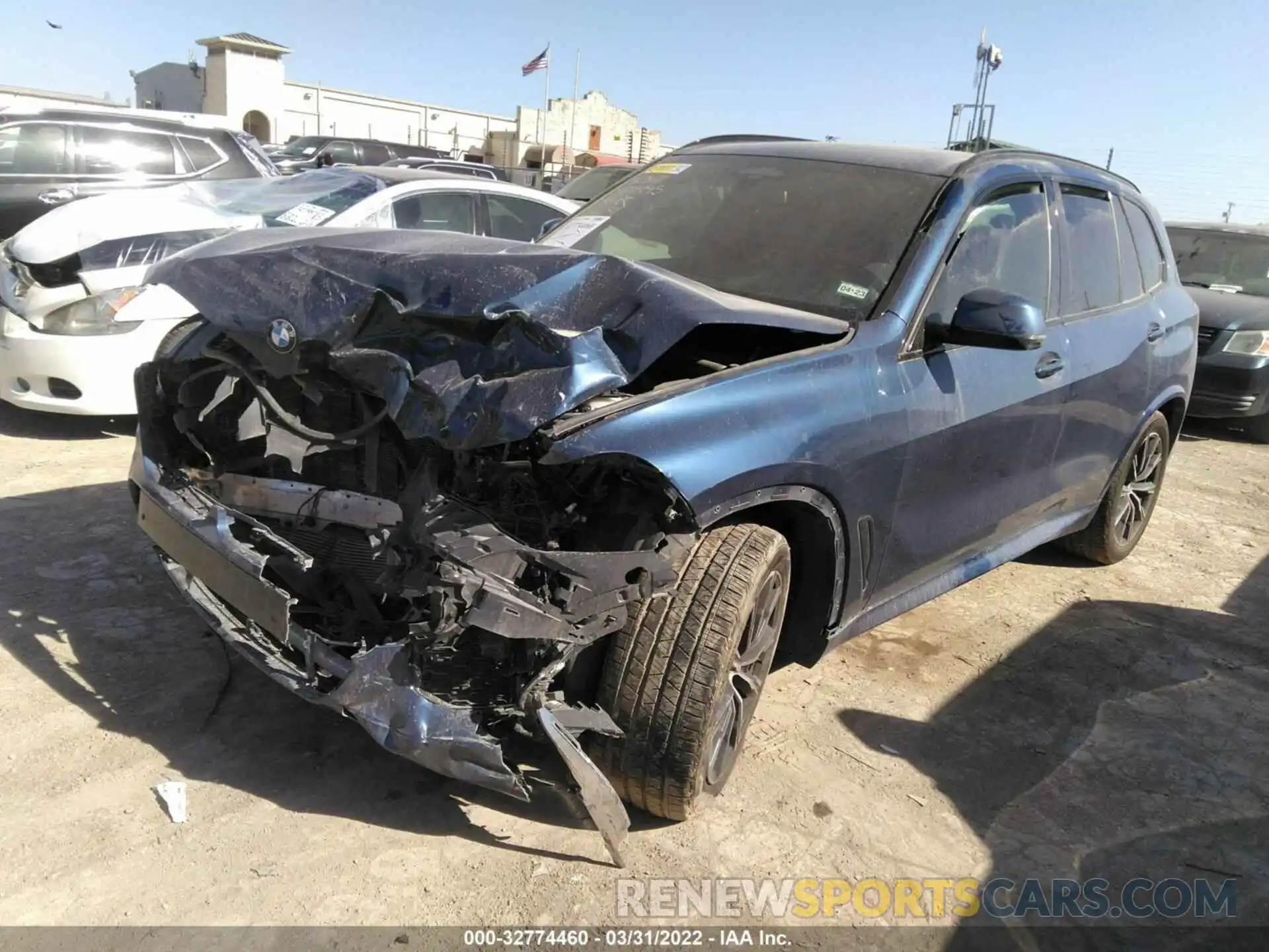 2 Photograph of a damaged car 5UXCR6C08M9G66141 BMW X5 2021