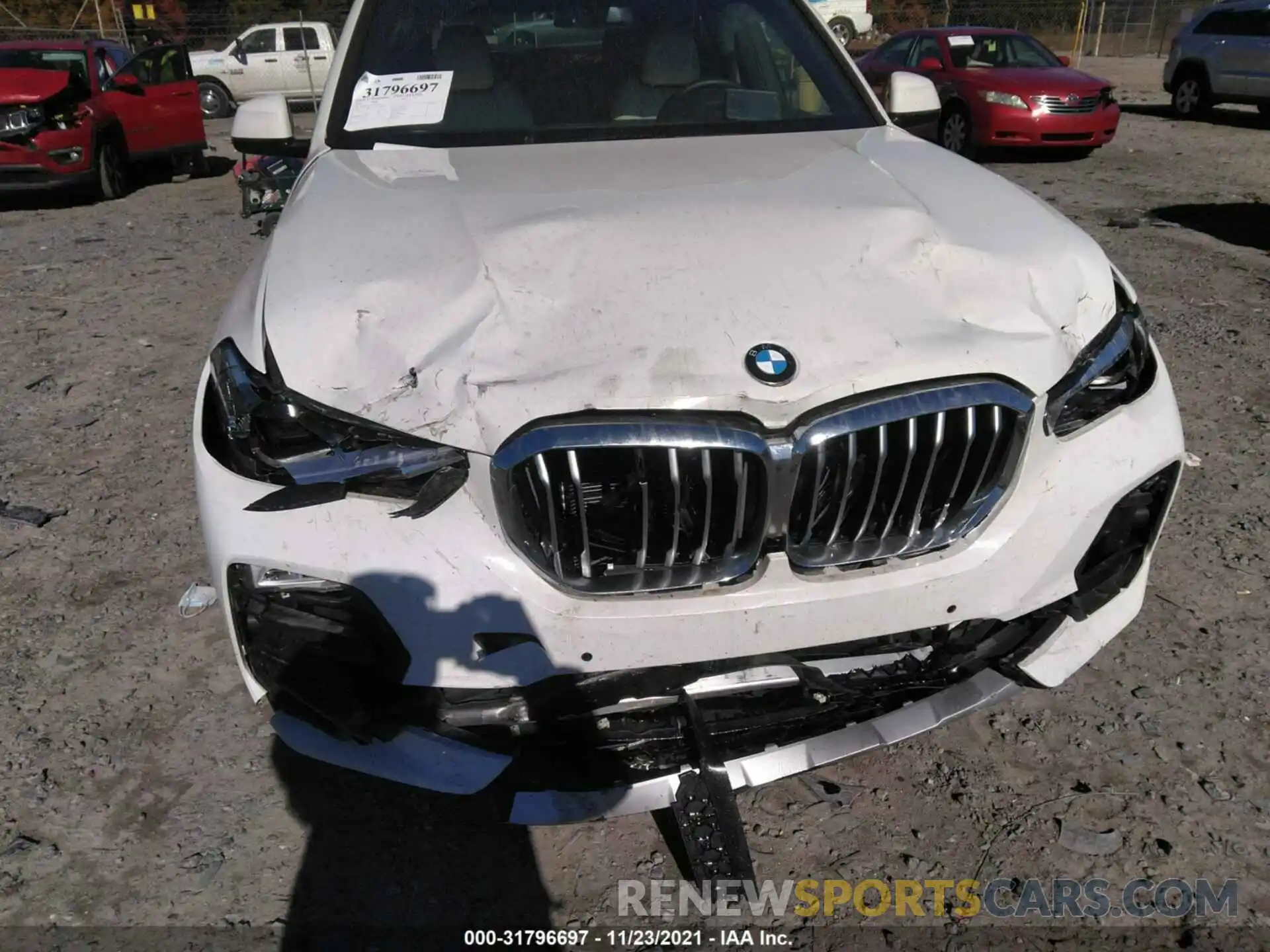 6 Photograph of a damaged car 5UXCR6C08M9H03186 BMW X5 2021