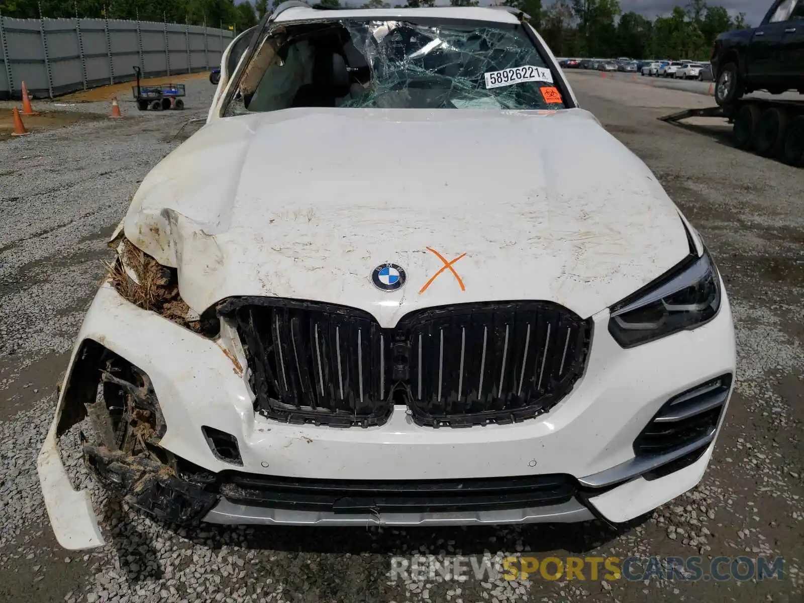 7 Photograph of a damaged car 5UXCR6C08M9H11370 BMW X5 2021