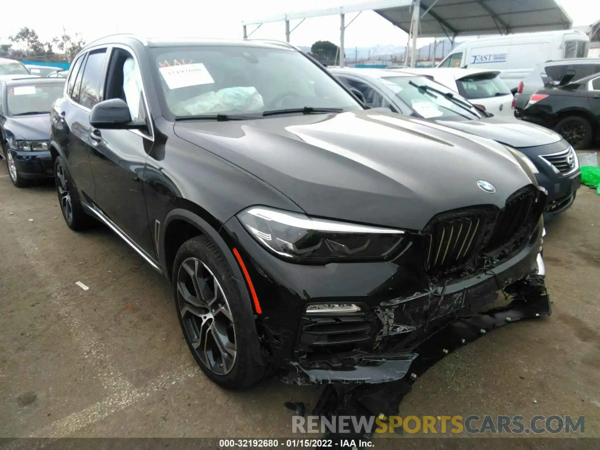 1 Photograph of a damaged car 5UXCR6C08M9H31618 BMW X5 2021