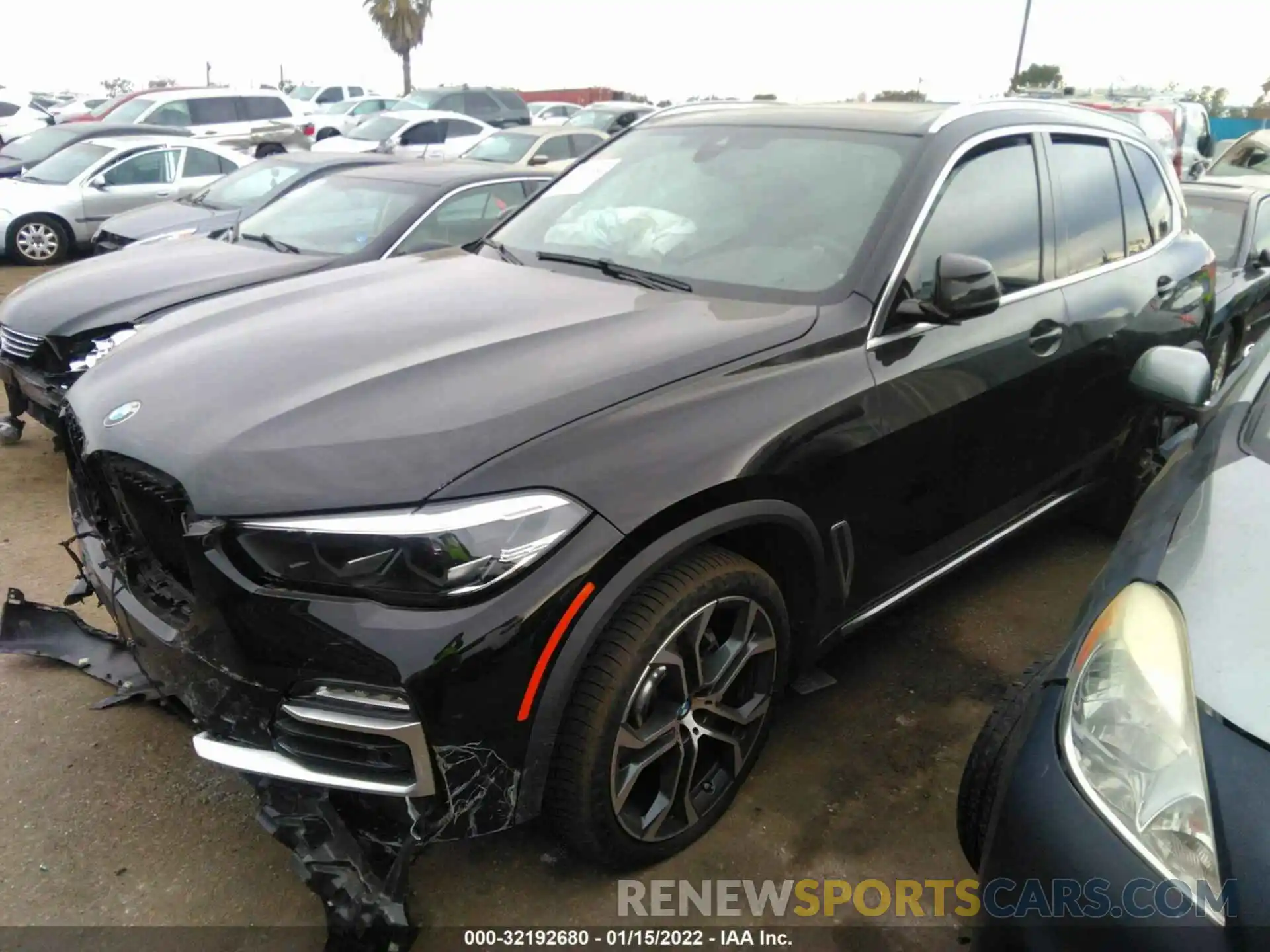 2 Photograph of a damaged car 5UXCR6C08M9H31618 BMW X5 2021