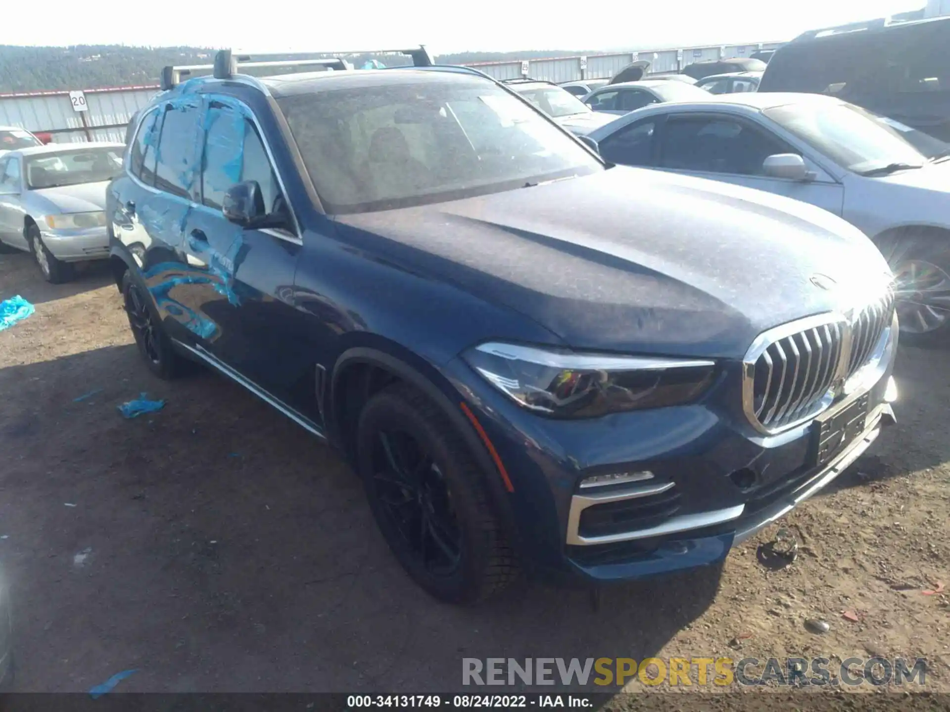 1 Фотография поврежденного автомобиля 5UXCR6C09M9D95249 BMW X5 2021