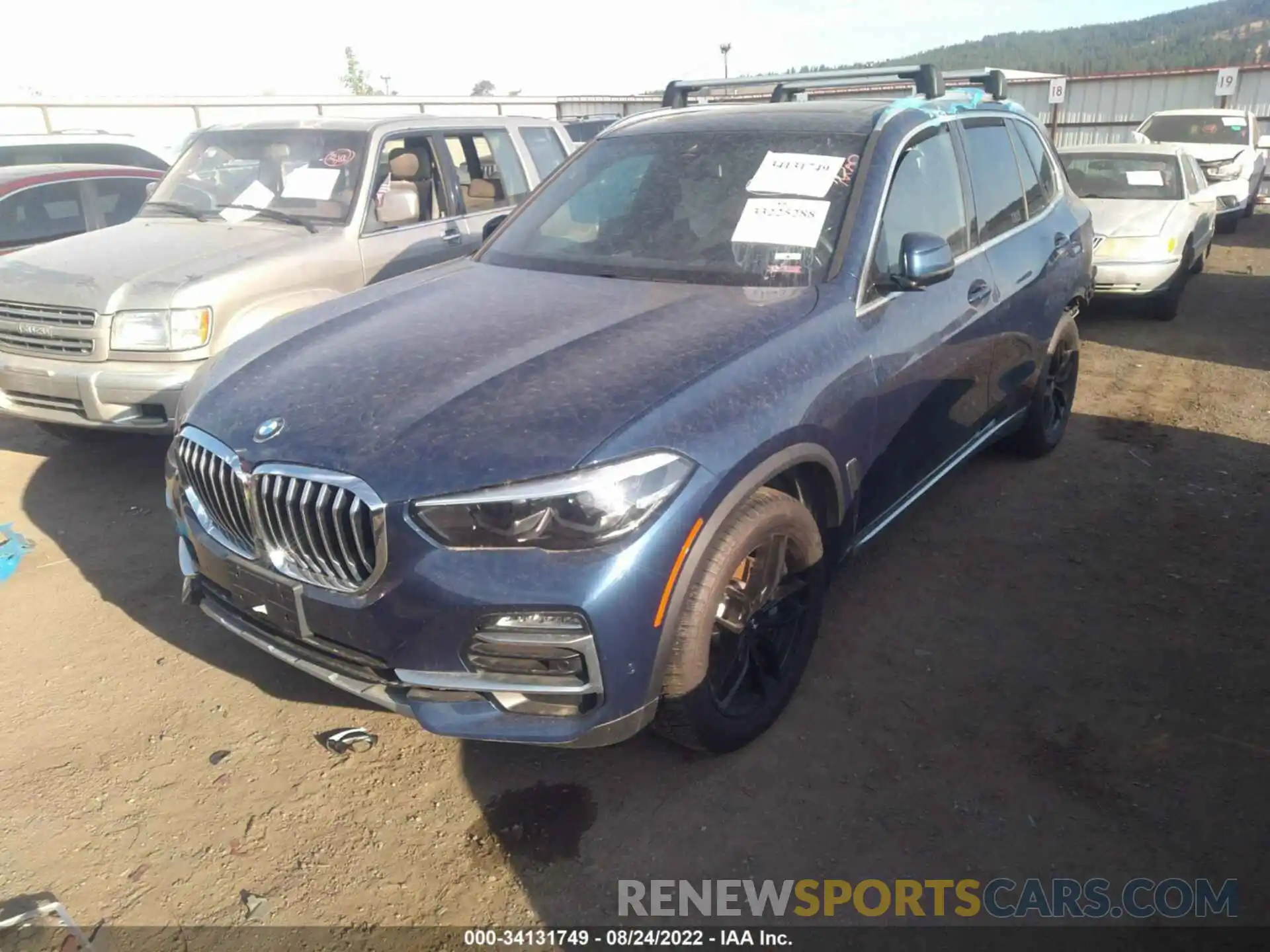 2 Фотография поврежденного автомобиля 5UXCR6C09M9D95249 BMW X5 2021