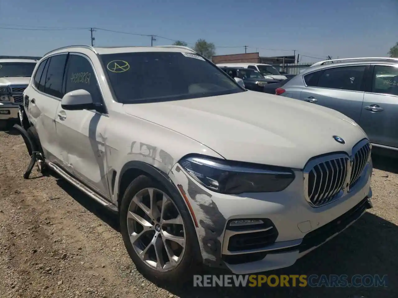 1 Photograph of a damaged car 5UXCR6C09M9F30309 BMW X5 2021