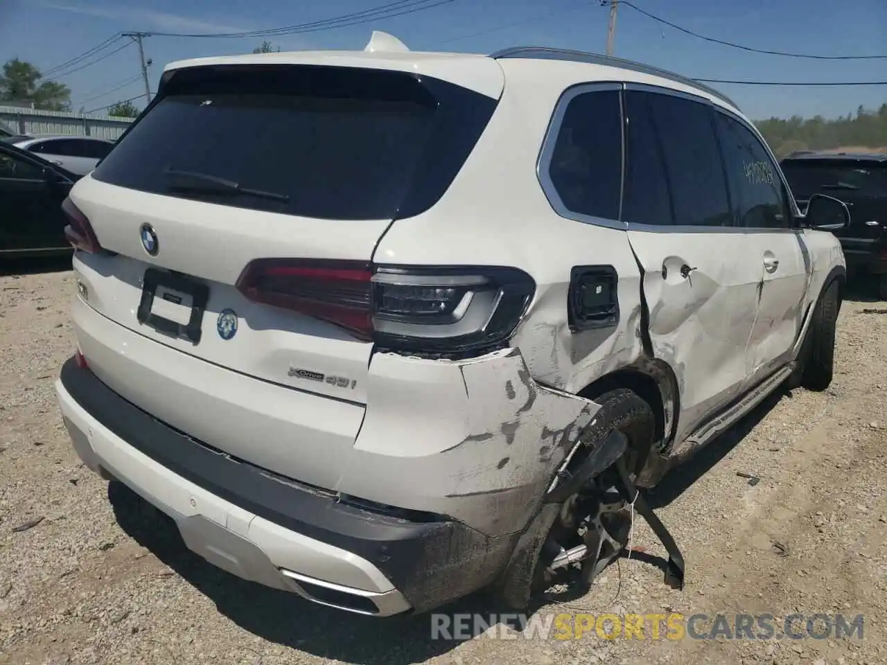 4 Фотография поврежденного автомобиля 5UXCR6C09M9F30309 BMW X5 2021