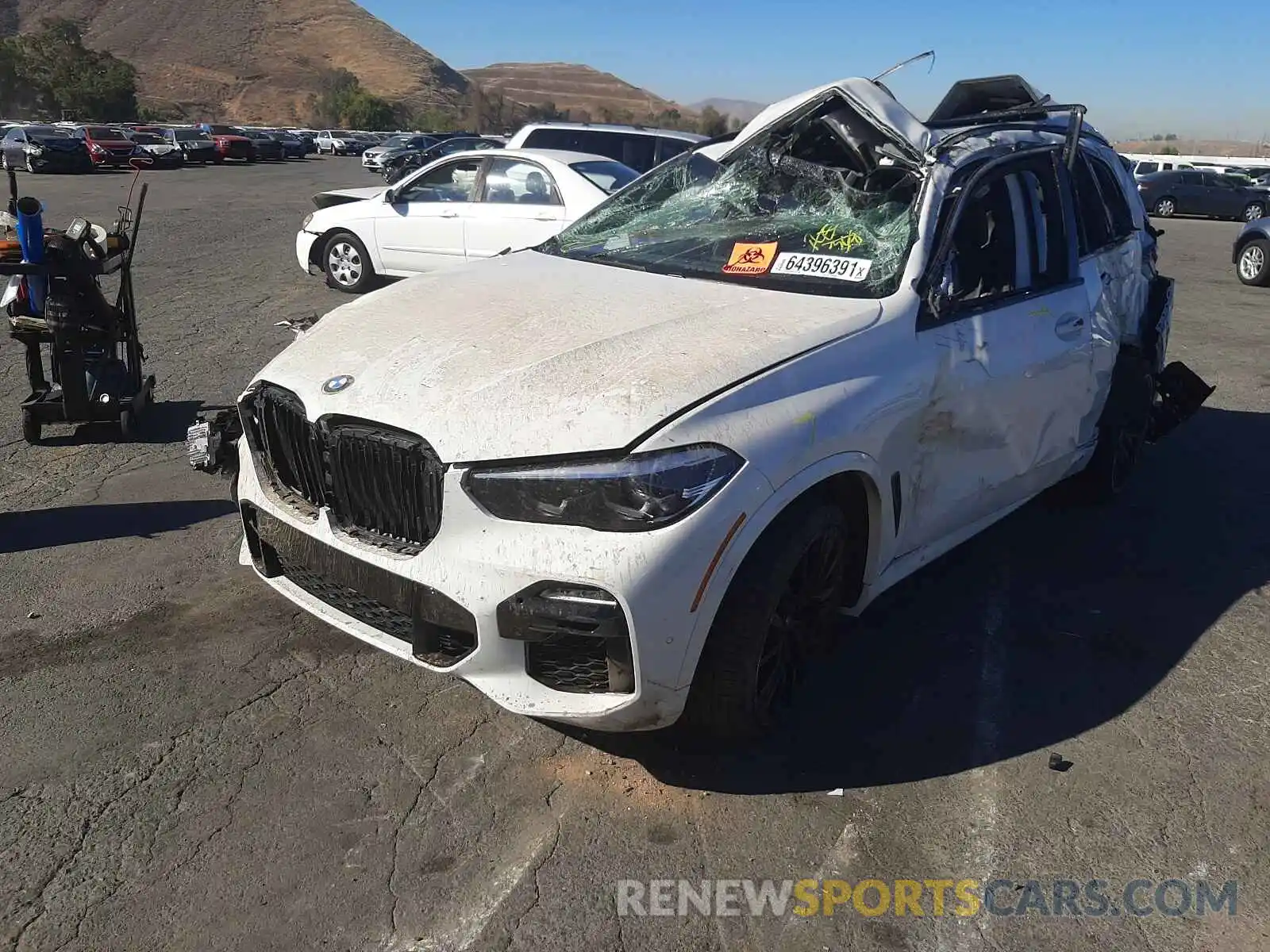 2 Photograph of a damaged car 5UXCR6C09M9F34067 BMW X5 2021