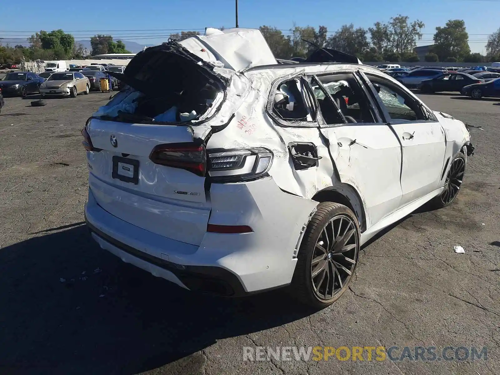 4 Photograph of a damaged car 5UXCR6C09M9F34067 BMW X5 2021