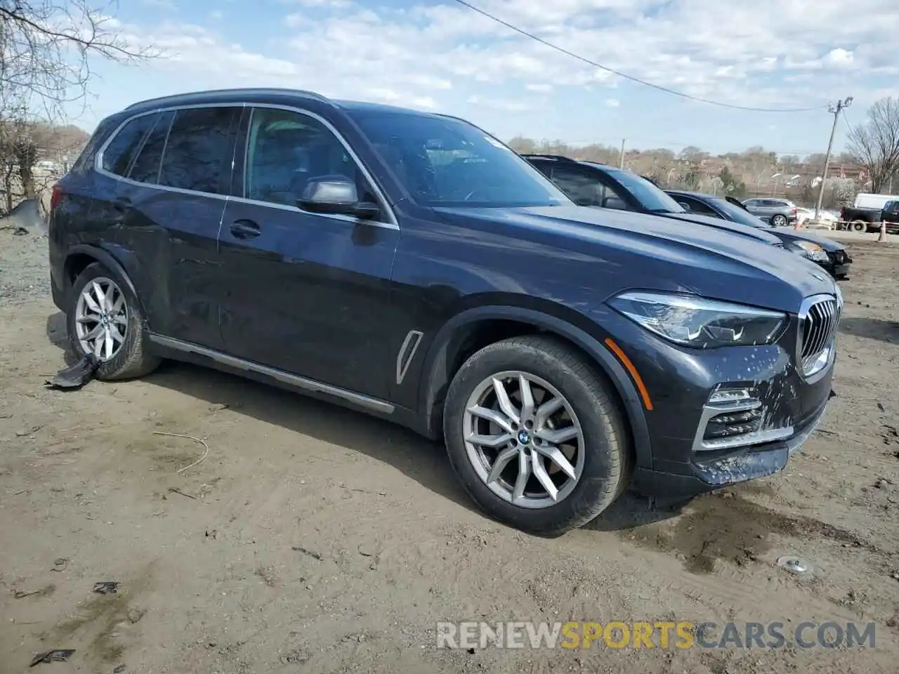 4 Photograph of a damaged car 5UXCR6C09M9F42749 BMW X5 2021