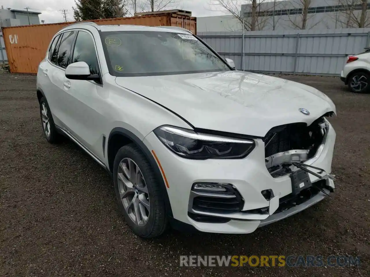 1 Photograph of a damaged car 5UXCR6C09M9F49586 BMW X5 2021