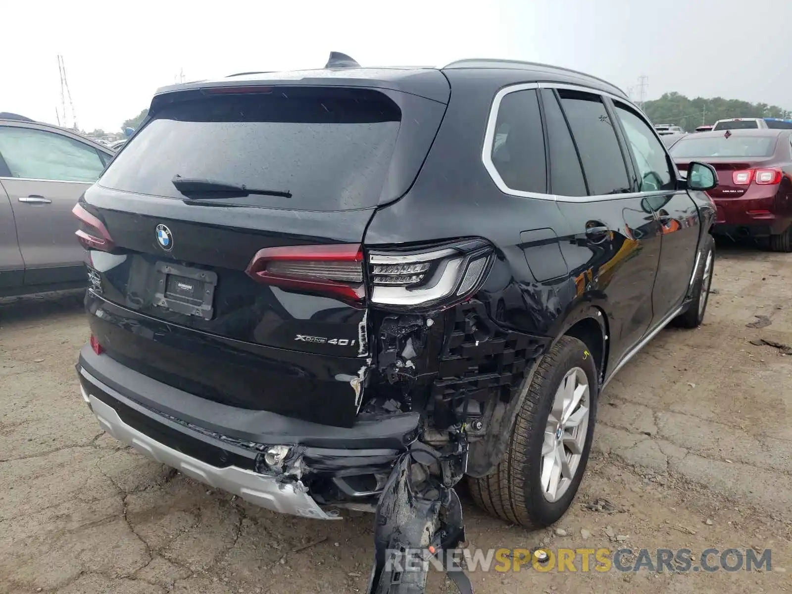 4 Фотография поврежденного автомобиля 5UXCR6C09M9F76383 BMW X5 2021