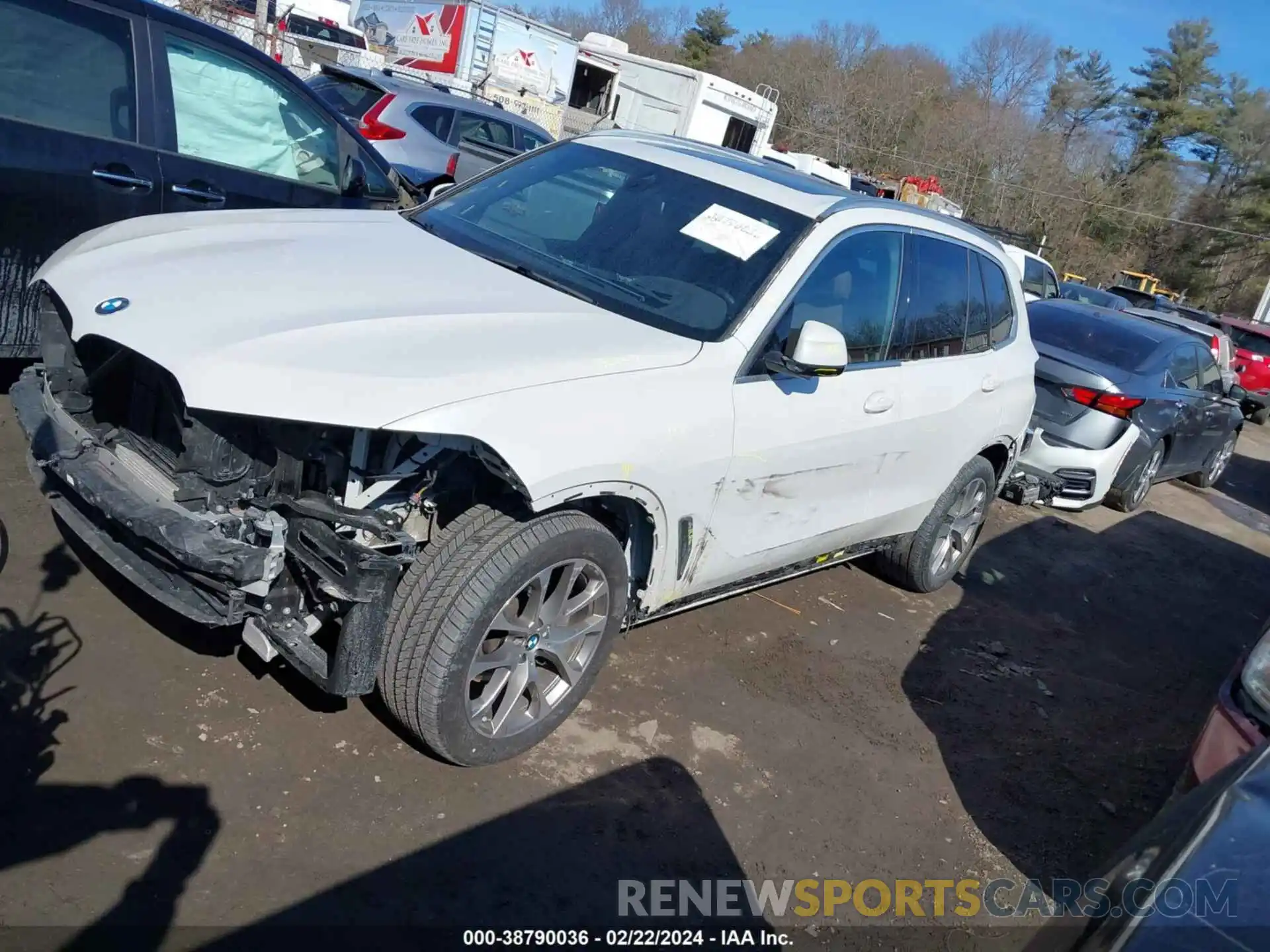 2 Фотография поврежденного автомобиля 5UXCR6C09M9G21614 BMW X5 2021