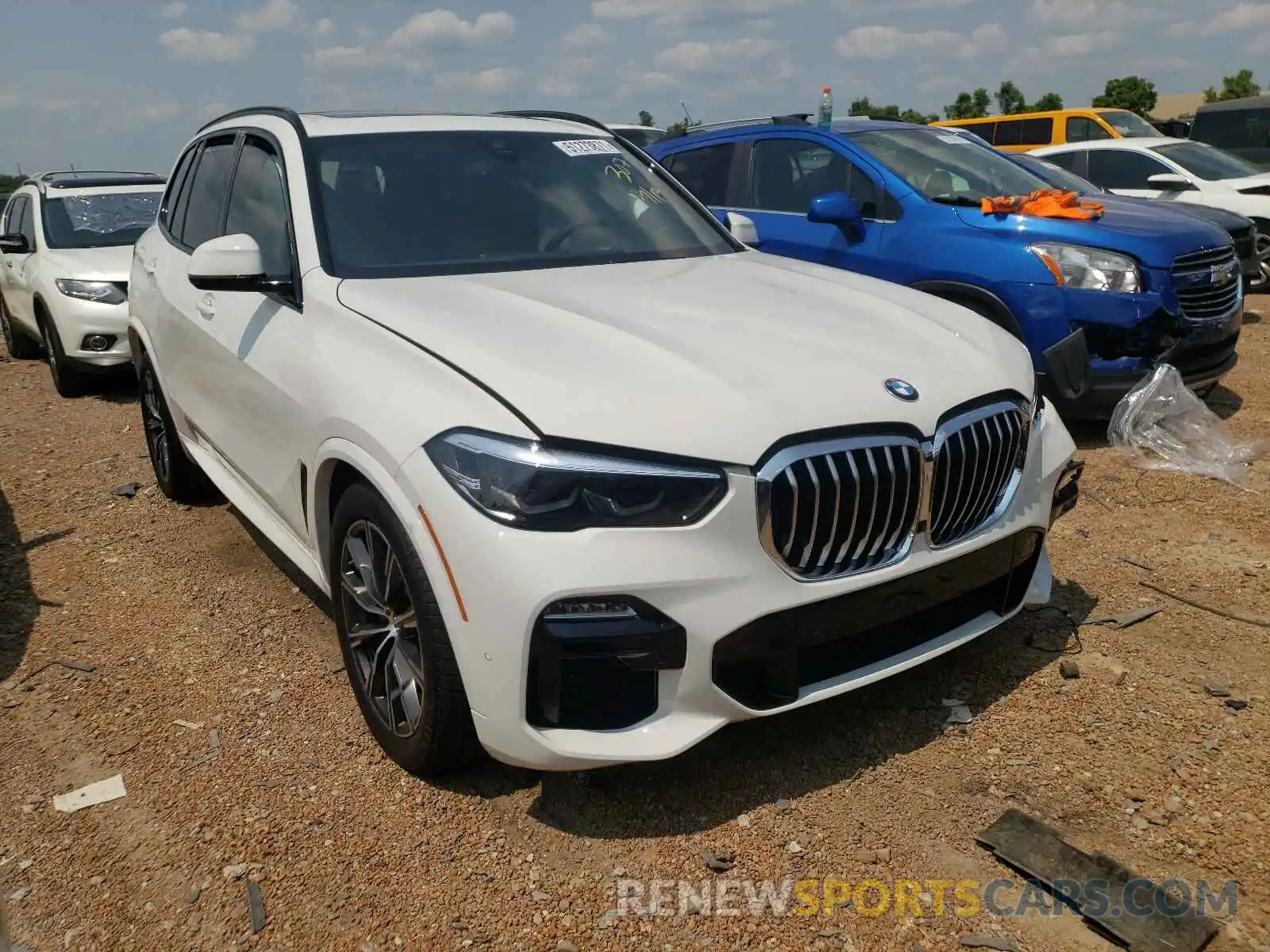 1 Photograph of a damaged car 5UXCR6C09M9G34248 BMW X5 2021