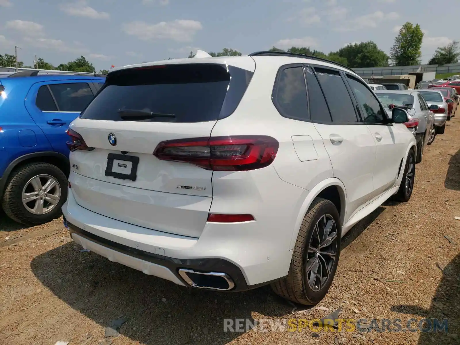 4 Photograph of a damaged car 5UXCR6C09M9G34248 BMW X5 2021