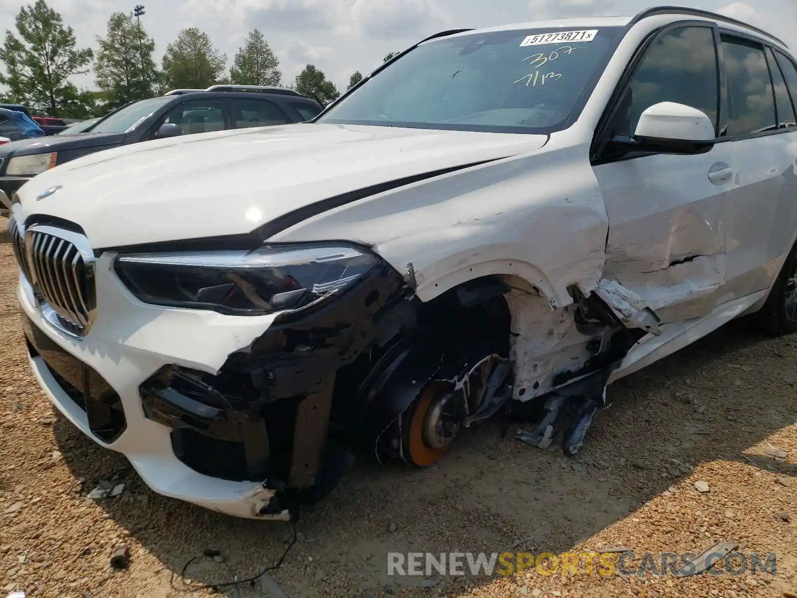 9 Photograph of a damaged car 5UXCR6C09M9G34248 BMW X5 2021