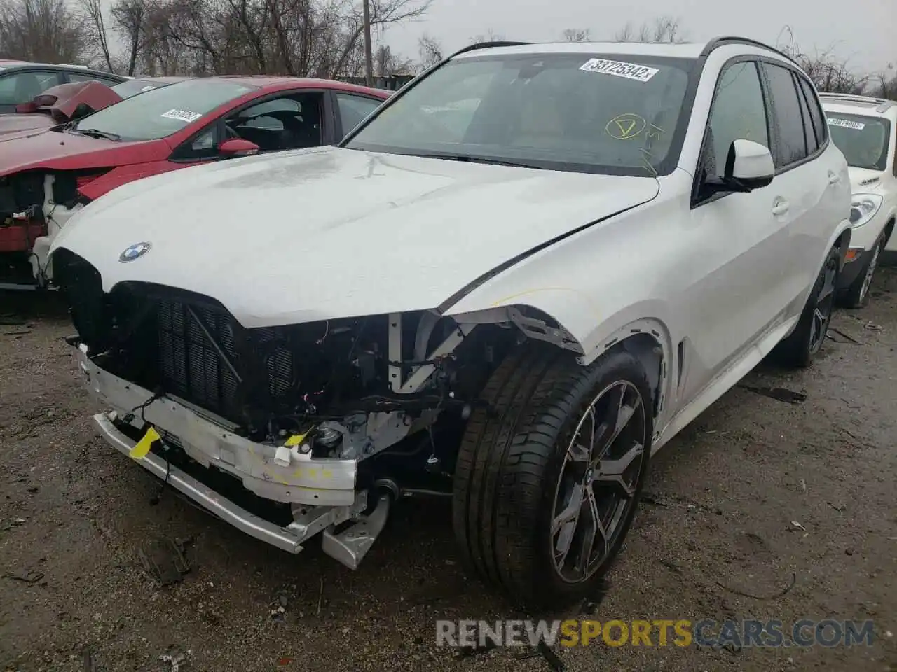 2 Photograph of a damaged car 5UXCR6C09M9G80775 BMW X5 2021