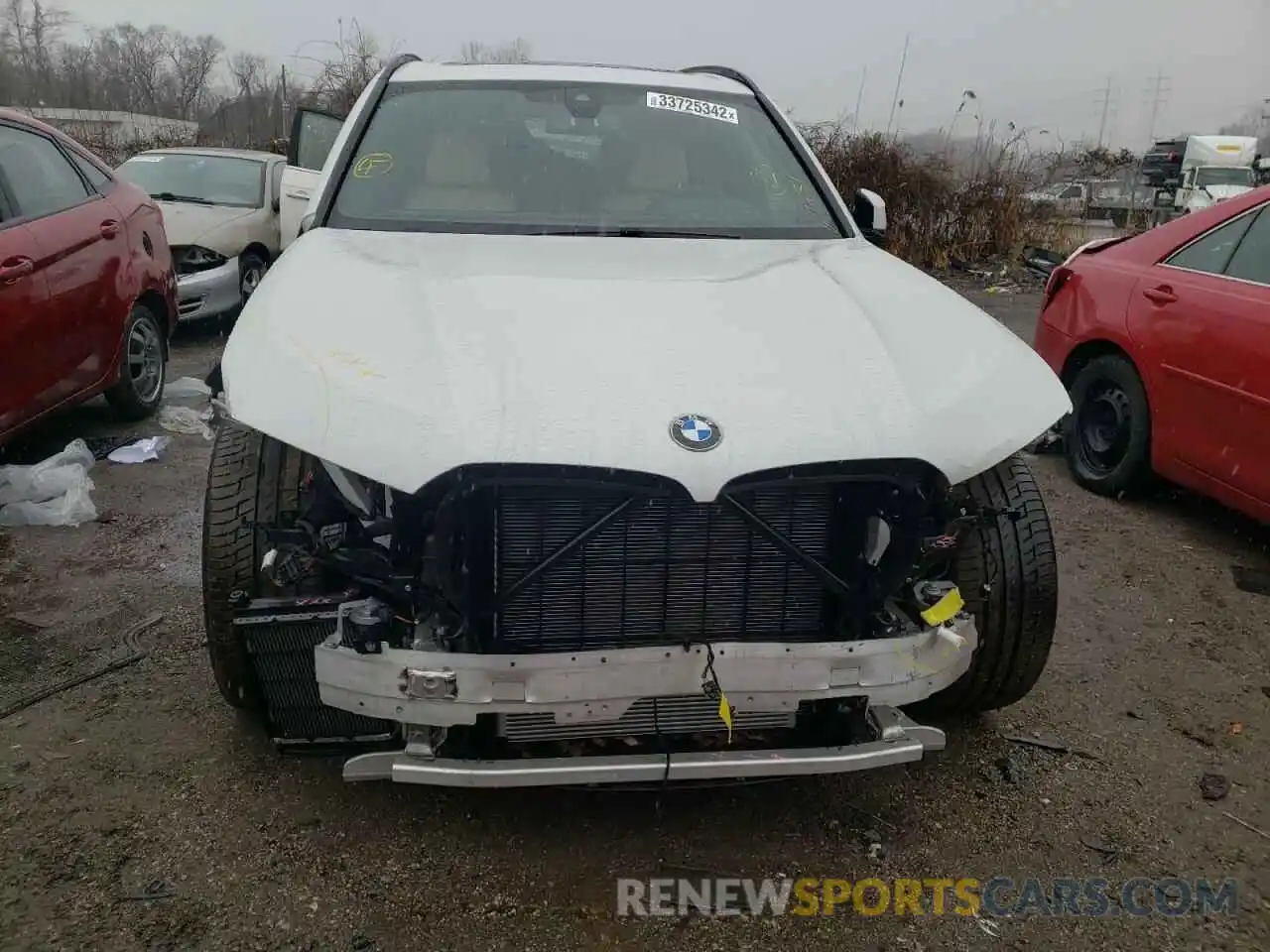 9 Фотография поврежденного автомобиля 5UXCR6C09M9G80775 BMW X5 2021