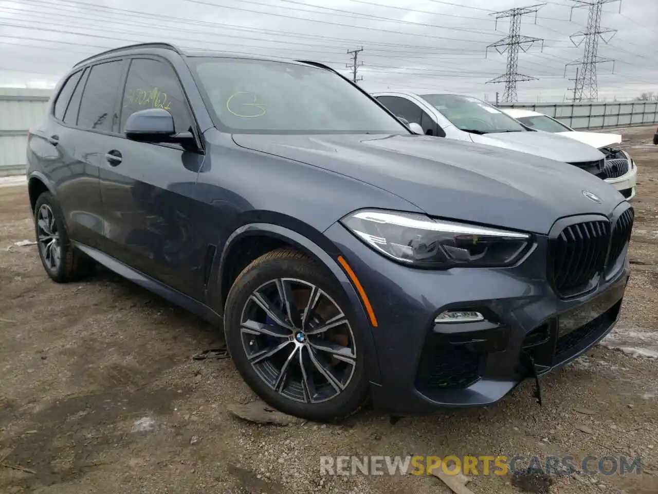 1 Photograph of a damaged car 5UXCR6C09M9H49593 BMW X5 2021