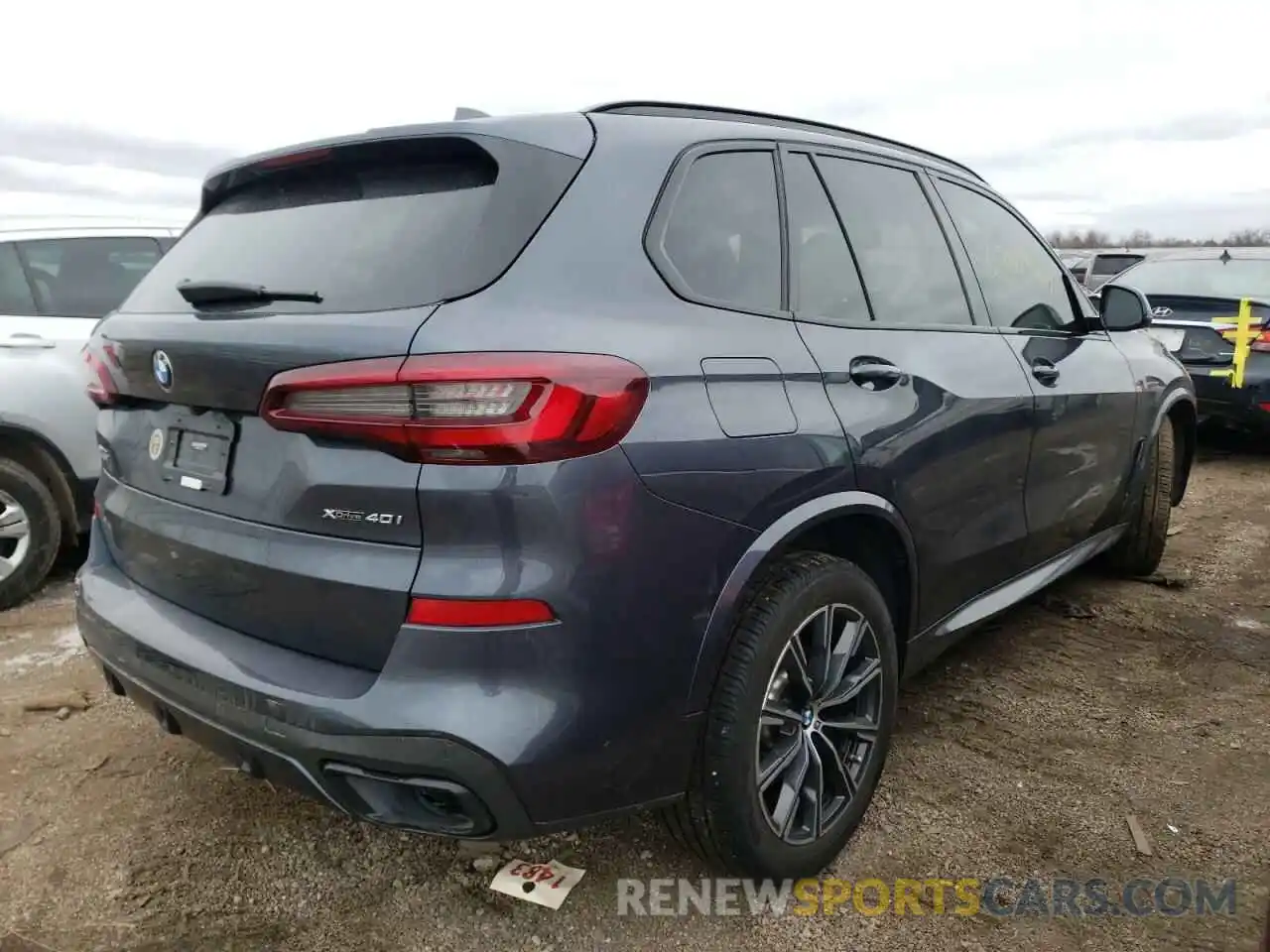 4 Фотография поврежденного автомобиля 5UXCR6C09M9H49593 BMW X5 2021