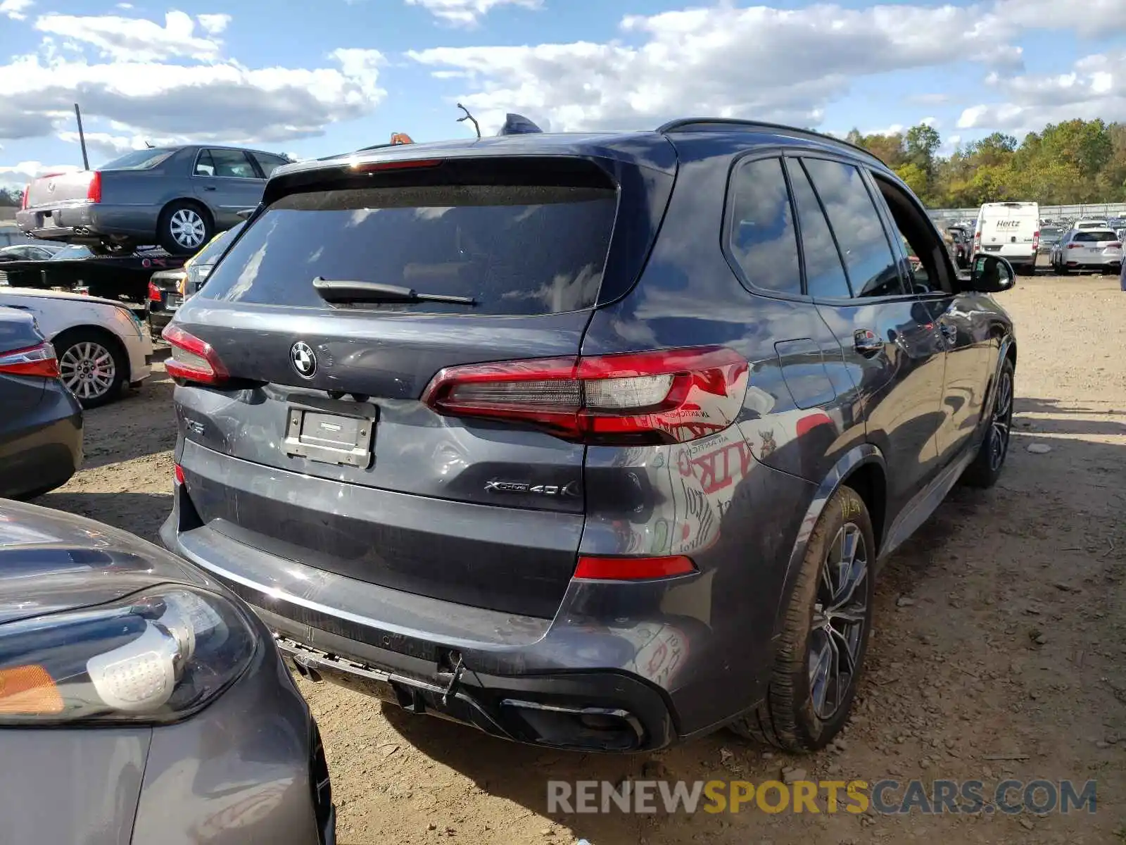 4 Photograph of a damaged car 5UXCR6C0XM9D83188 BMW X5 2021