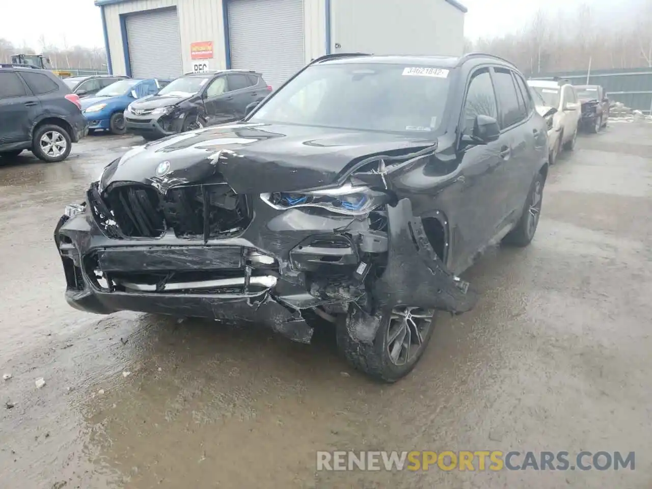 2 Photograph of a damaged car 5UXCR6C0XM9E01303 BMW X5 2021