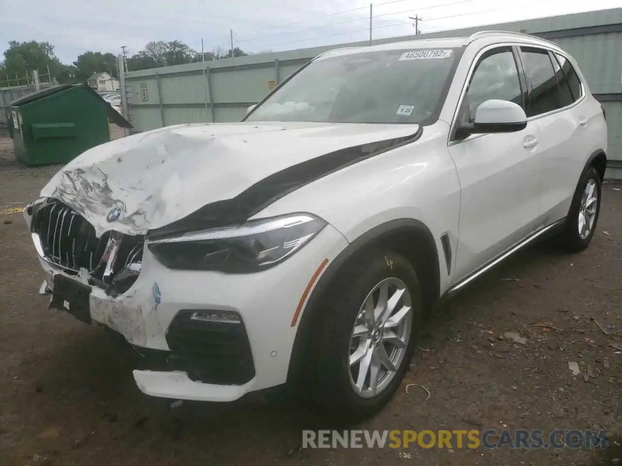 2 Photograph of a damaged car 5UXCR6C0XM9E12365 BMW X5 2021