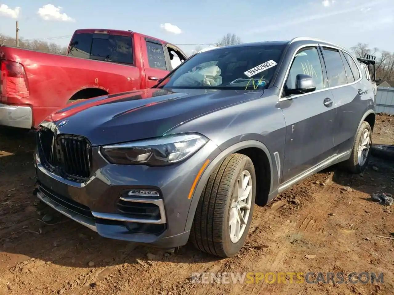 2 Photograph of a damaged car 5UXCR6C0XM9E68189 BMW X5 2021