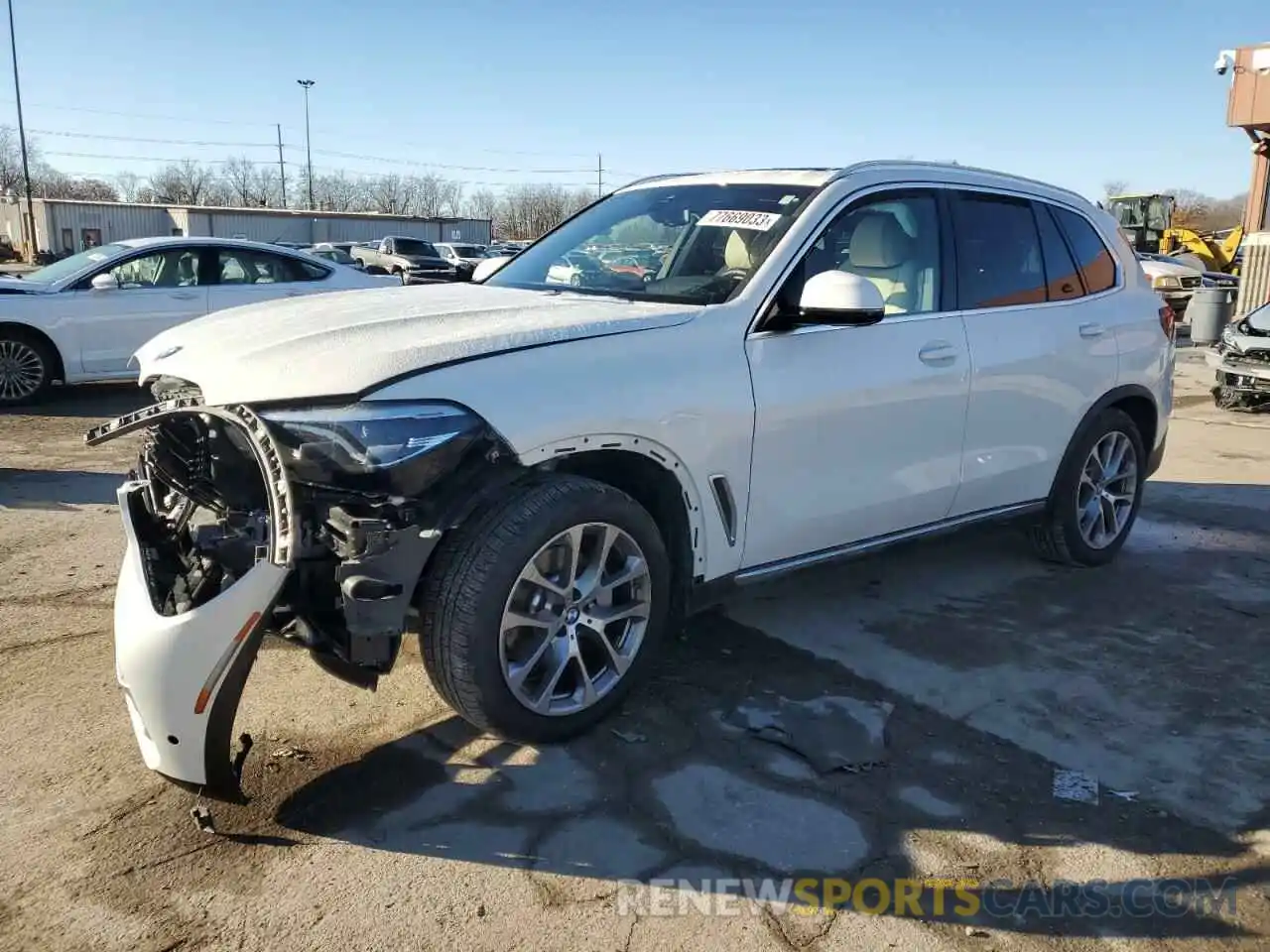 1 Photograph of a damaged car 5UXCR6C0XM9E88913 BMW X5 2021