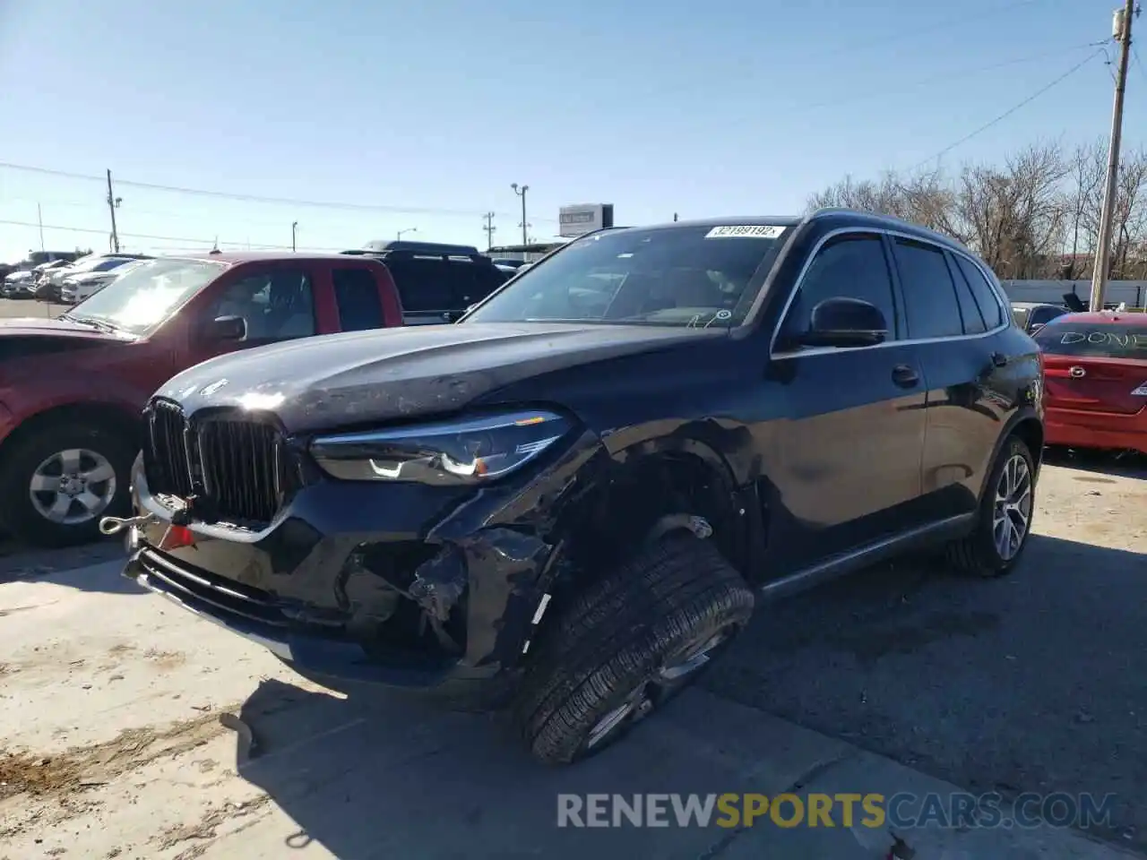 2 Photograph of a damaged car 5UXCR6C0XM9F94536 BMW X5 2021