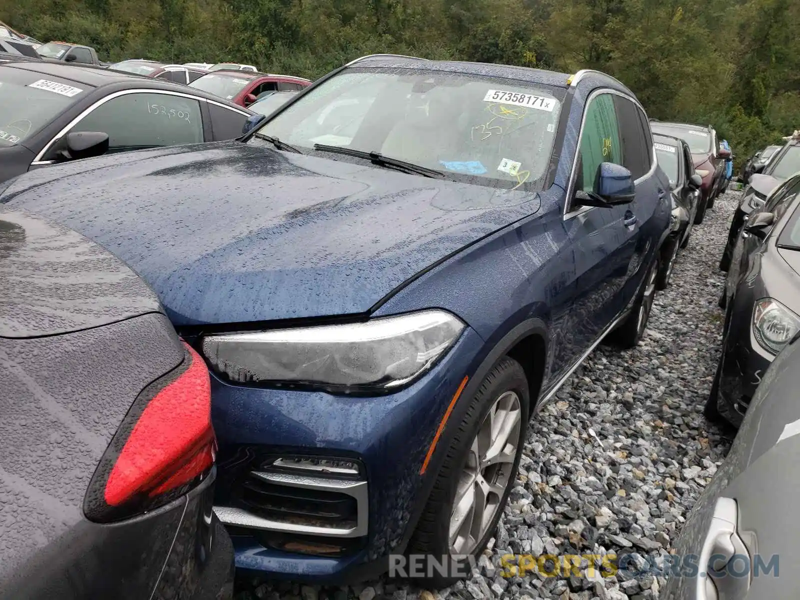 2 Photograph of a damaged car 5UXCR6C0XM9G02456 BMW X5 2021