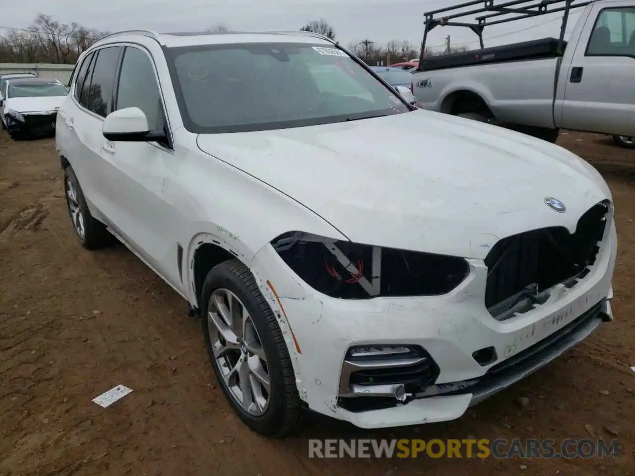 1 Photograph of a damaged car 5UXCR6C0XM9G08810 BMW X5 2021