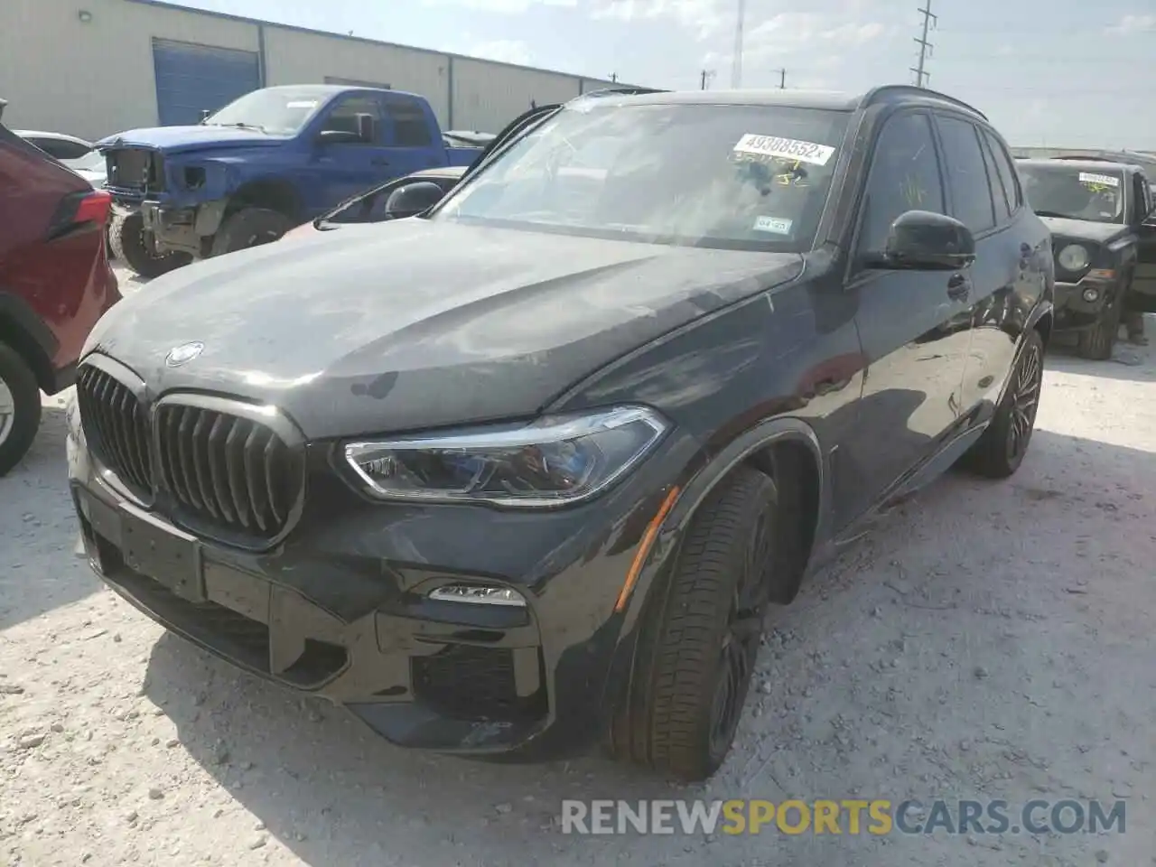 2 Photograph of a damaged car 5UXCR6C0XM9G81157 BMW X5 2021