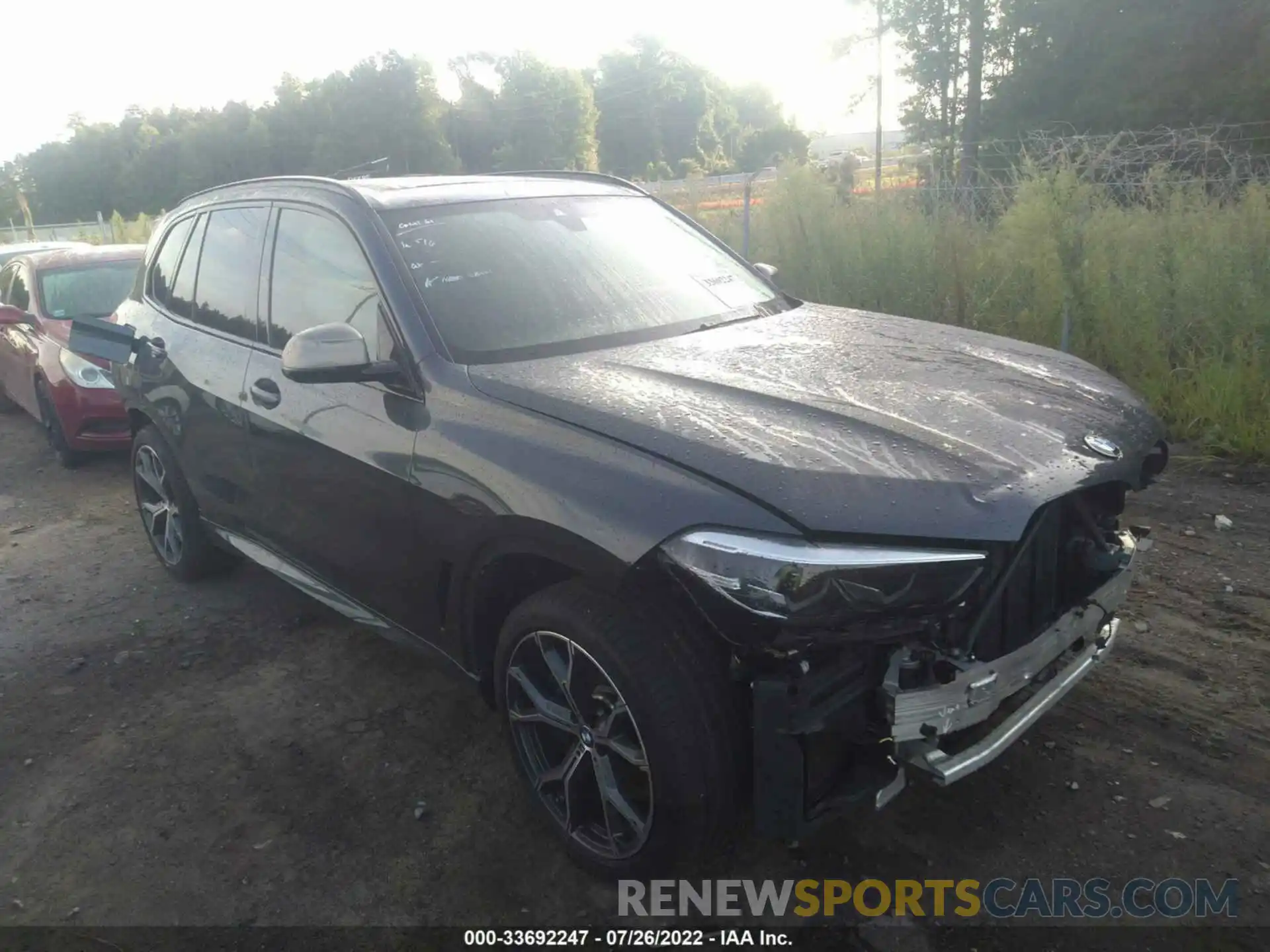 1 Photograph of a damaged car 5UXJU4C02M9E95459 BMW X5 2021