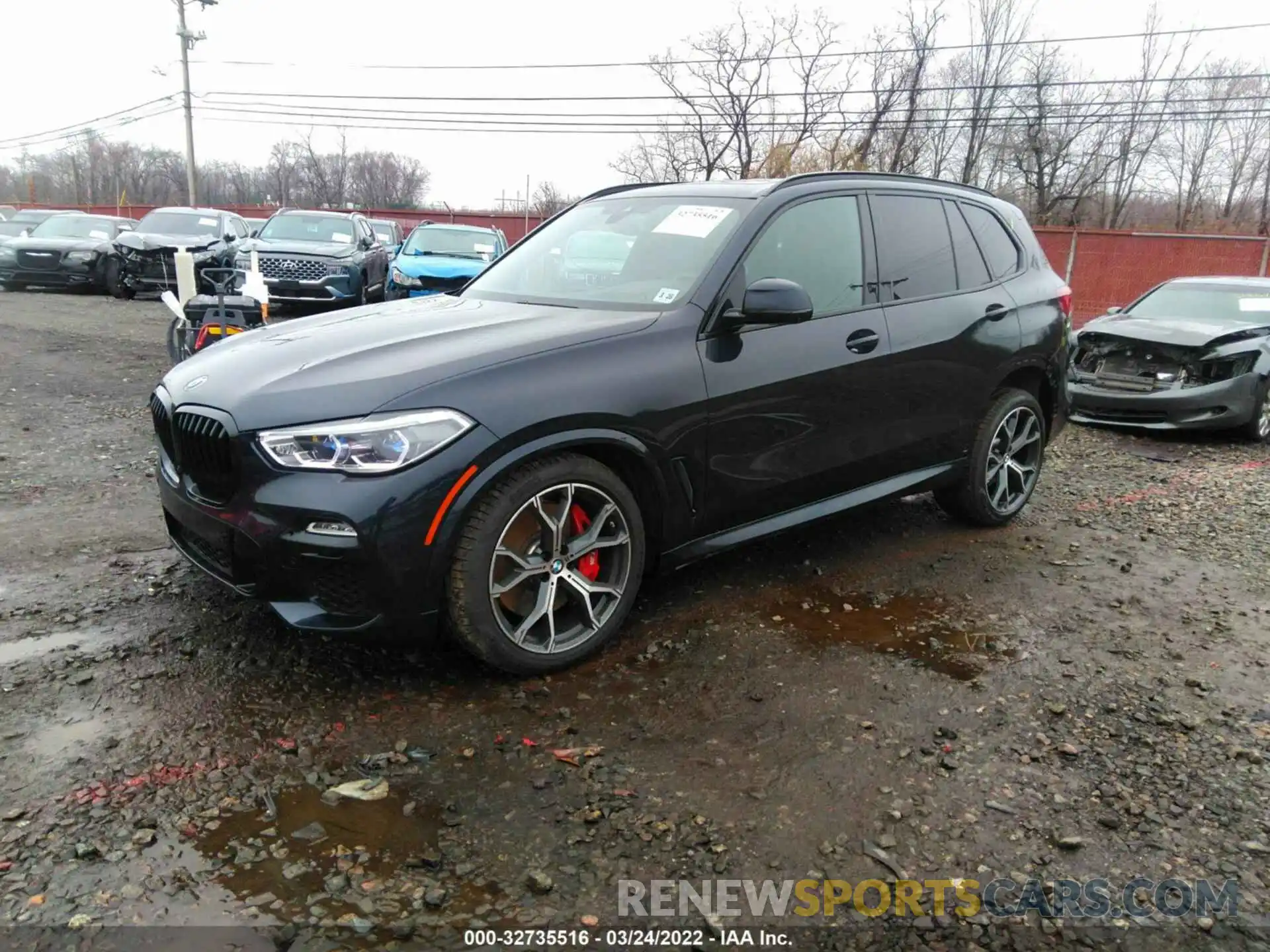 2 Фотография поврежденного автомобиля 5UXJU4C03M9G54702 BMW X5 2021