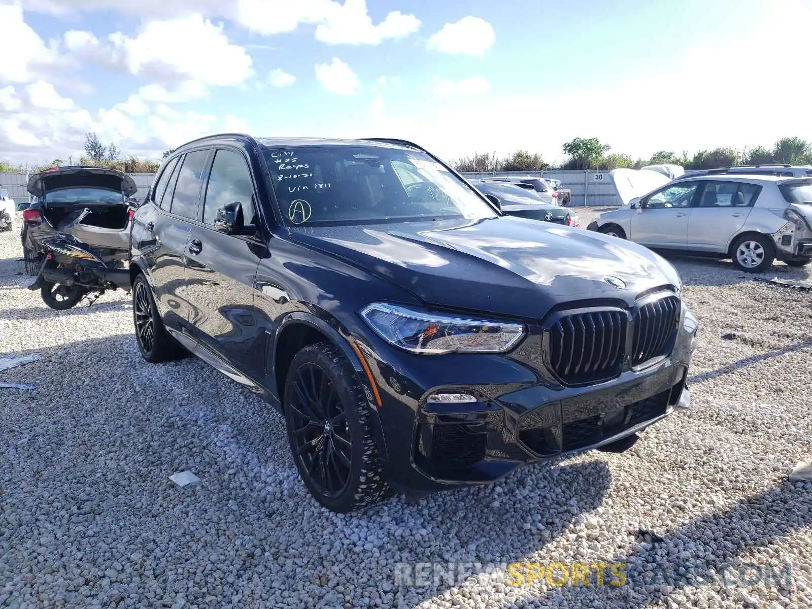 1 Фотография поврежденного автомобиля 5UXJU4C03M9H01811 BMW X5 2021