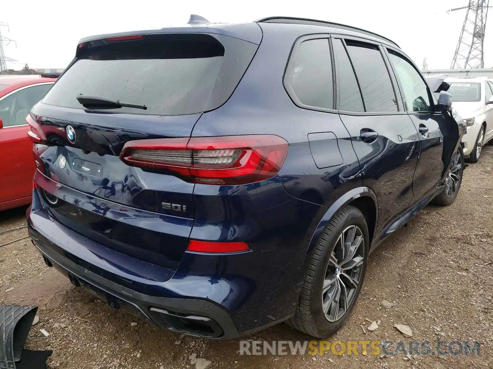 4 Фотография поврежденного автомобиля 5UXJU4C04M9E64567 BMW X5 2021