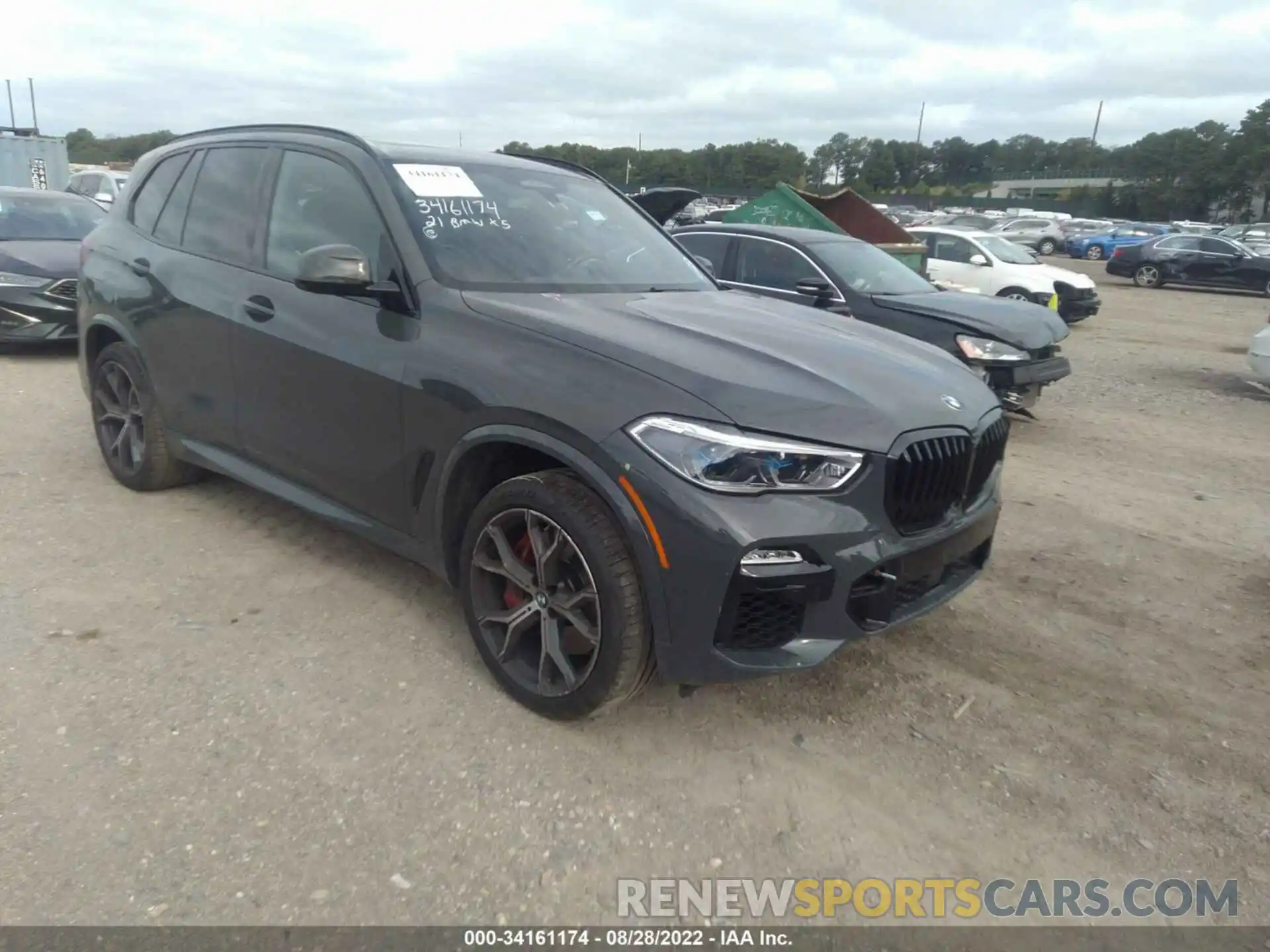 1 Фотография поврежденного автомобиля 5UXJU4C08M9H67240 BMW X5 2021