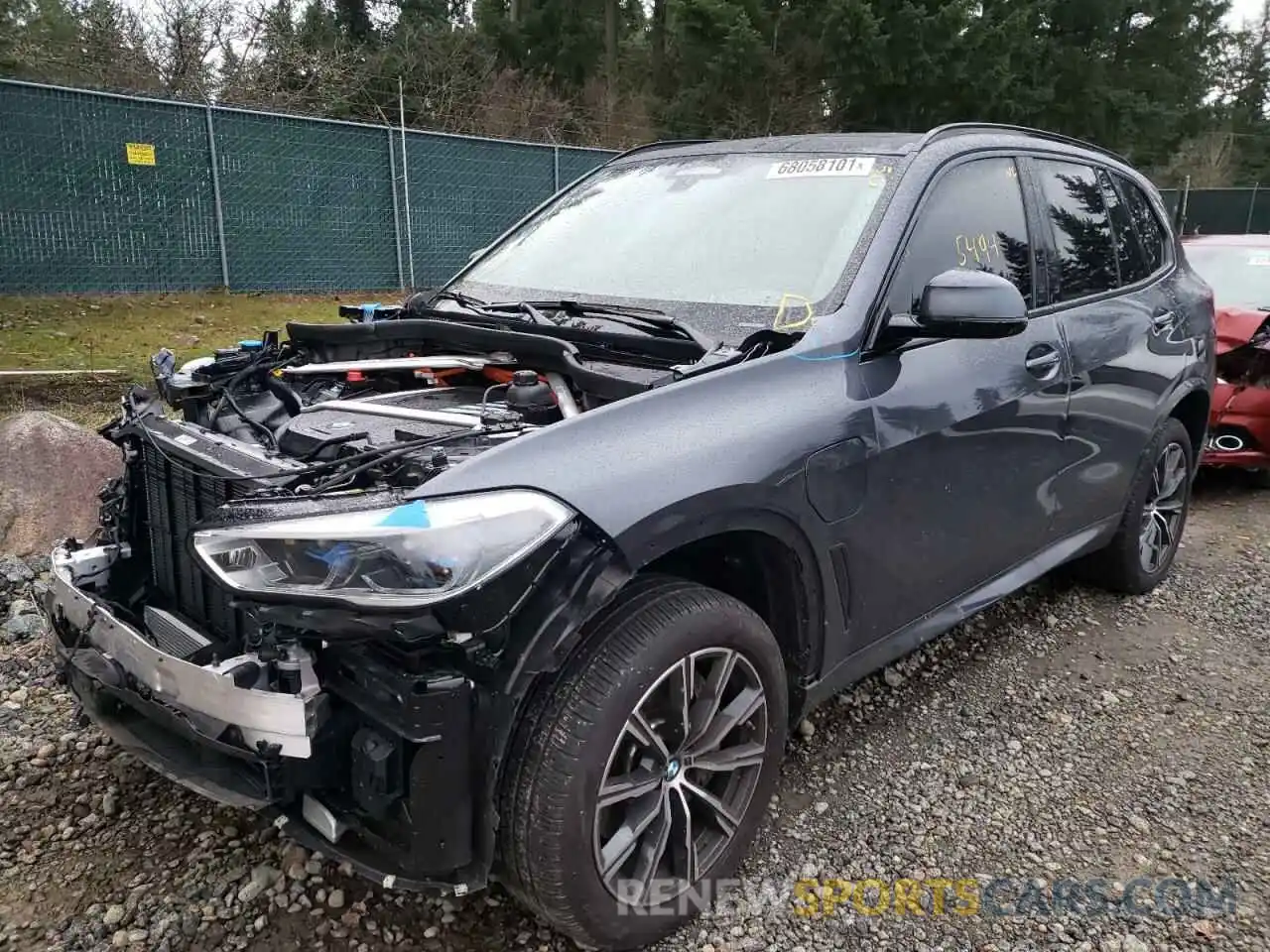 2 Фотография поврежденного автомобиля 5UXTA6C02M9D81684 BMW X5 2021