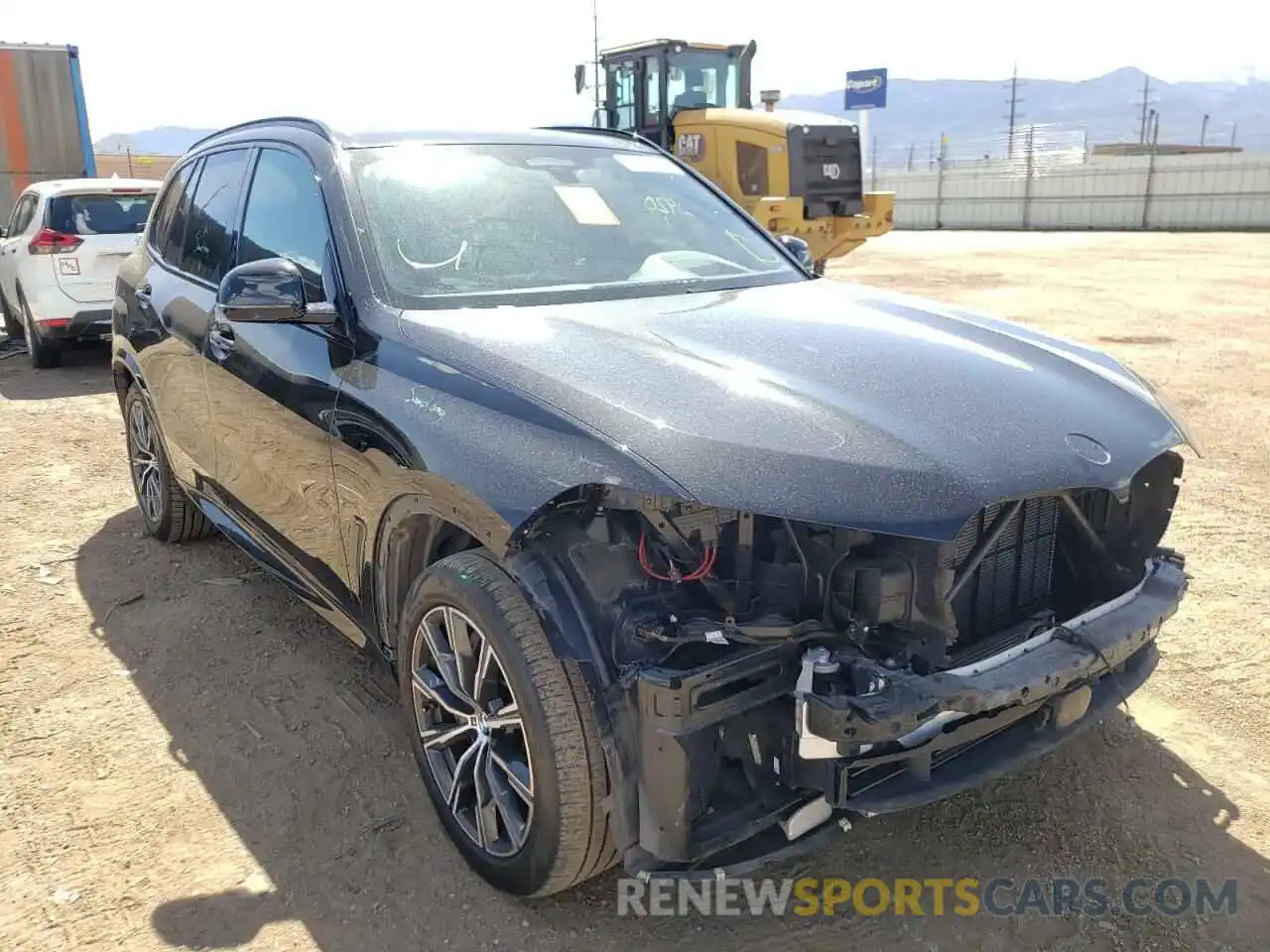 1 Photograph of a damaged car 5UXTA6C02M9D86352 BMW X5 2021