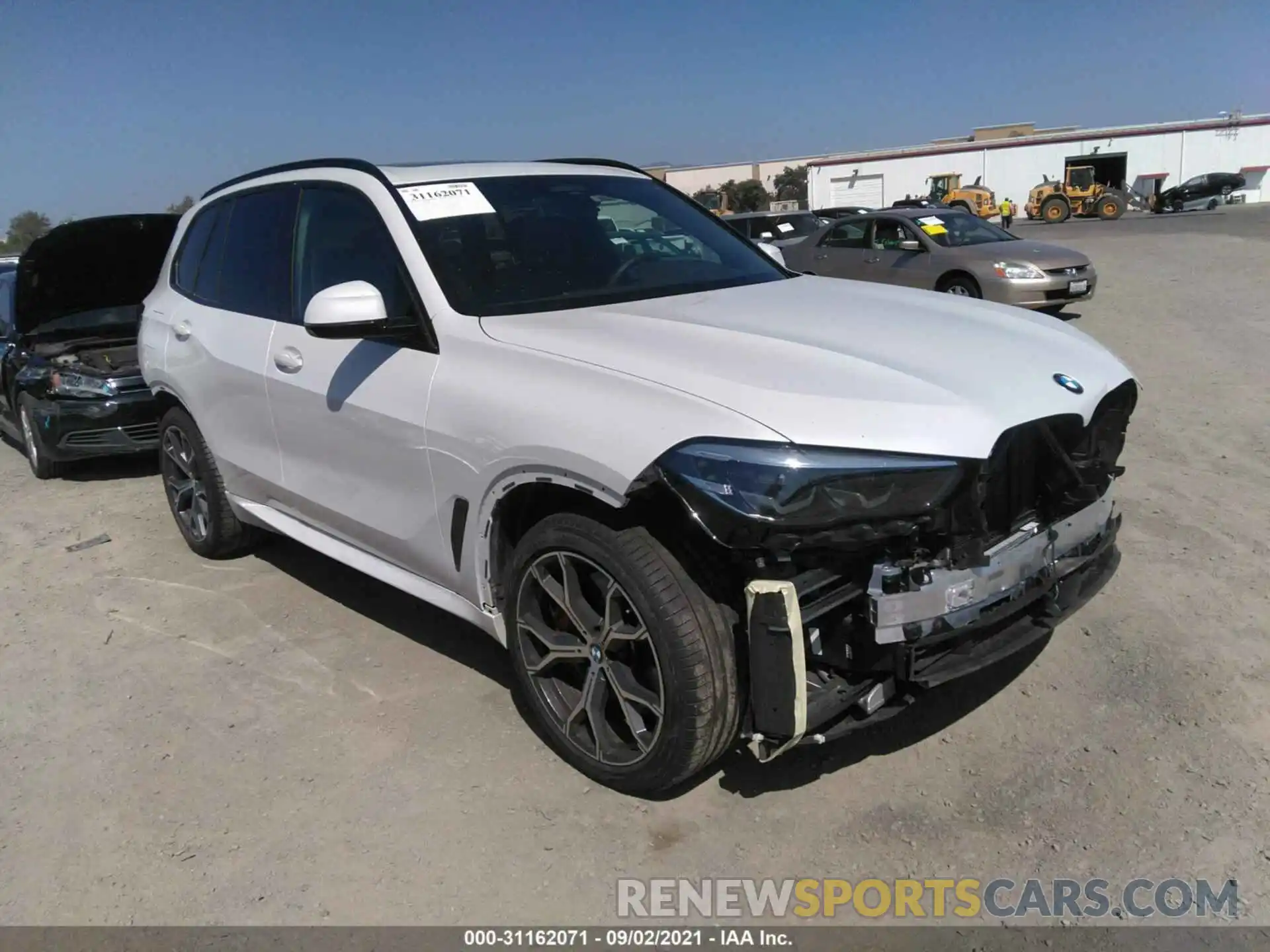 1 Photograph of a damaged car 5UXTA6C03M9D83914 BMW X5 2021