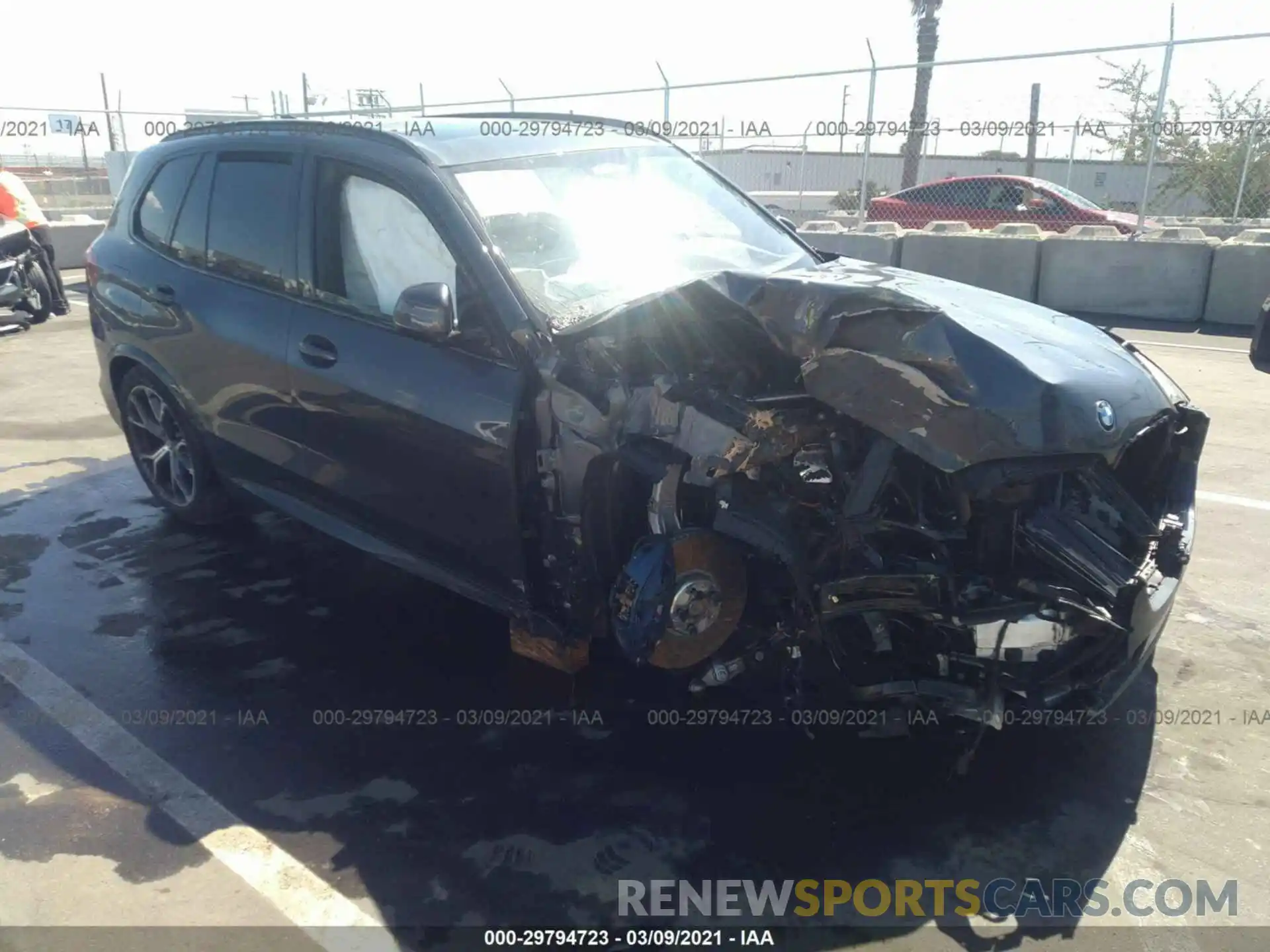 1 Photograph of a damaged car 5UXTA6C03M9F14498 BMW X5 2021