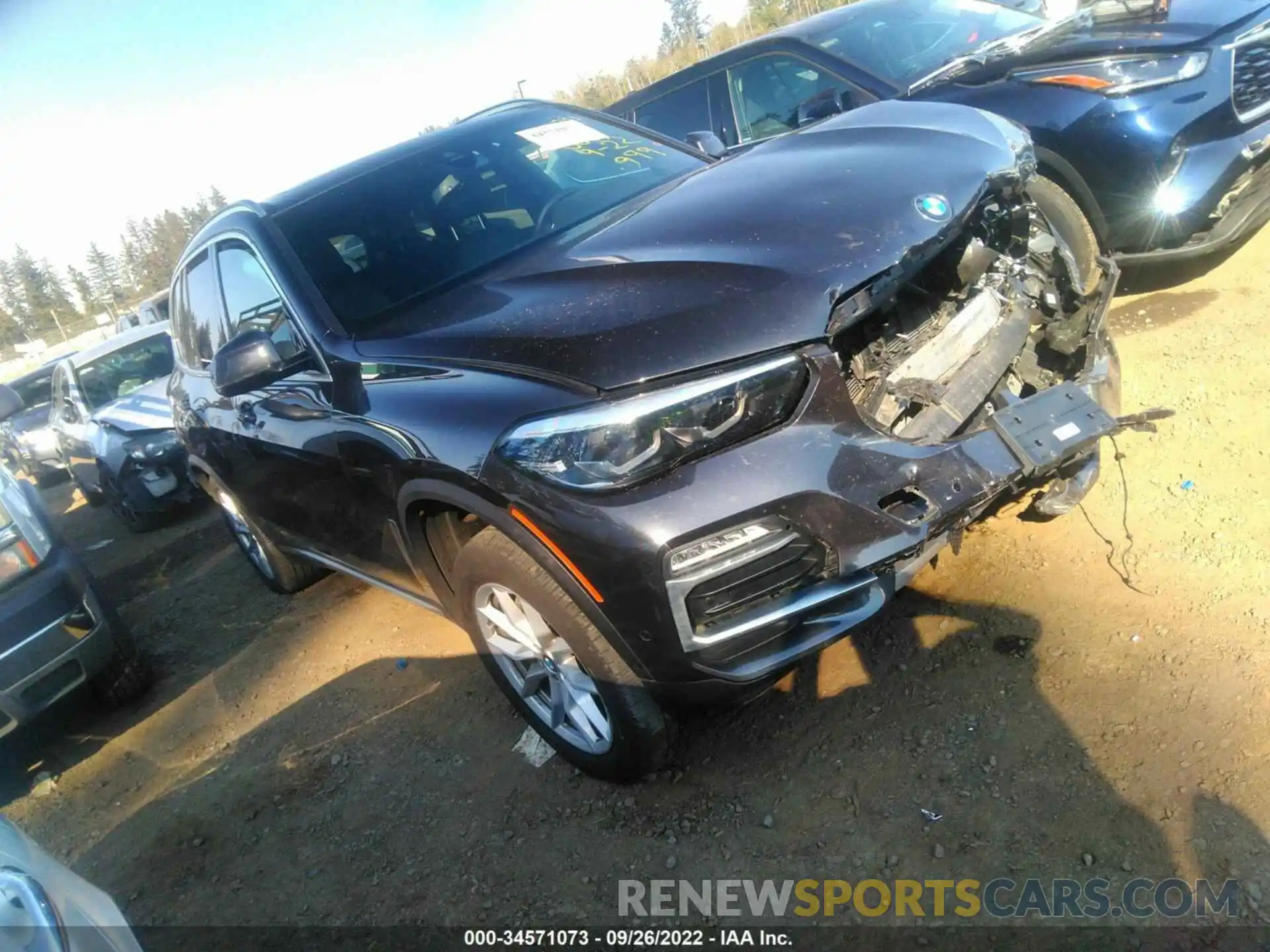 1 Photograph of a damaged car 5UXTA6C04M9E26981 BMW X5 2021