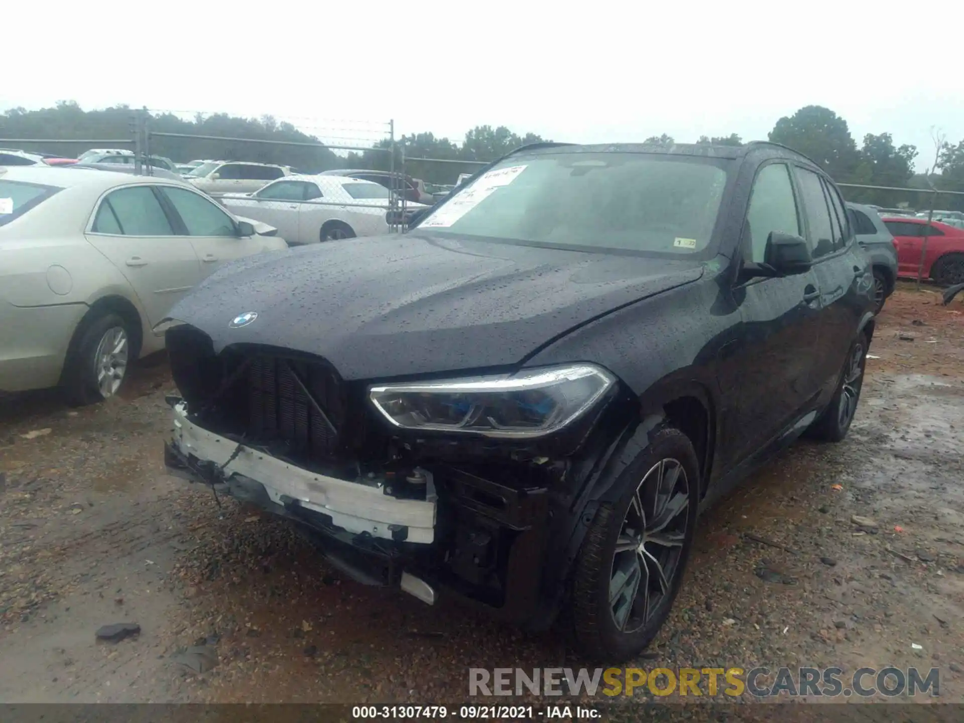 2 Photograph of a damaged car 5UXTA6C04M9F71180 BMW X5 2021