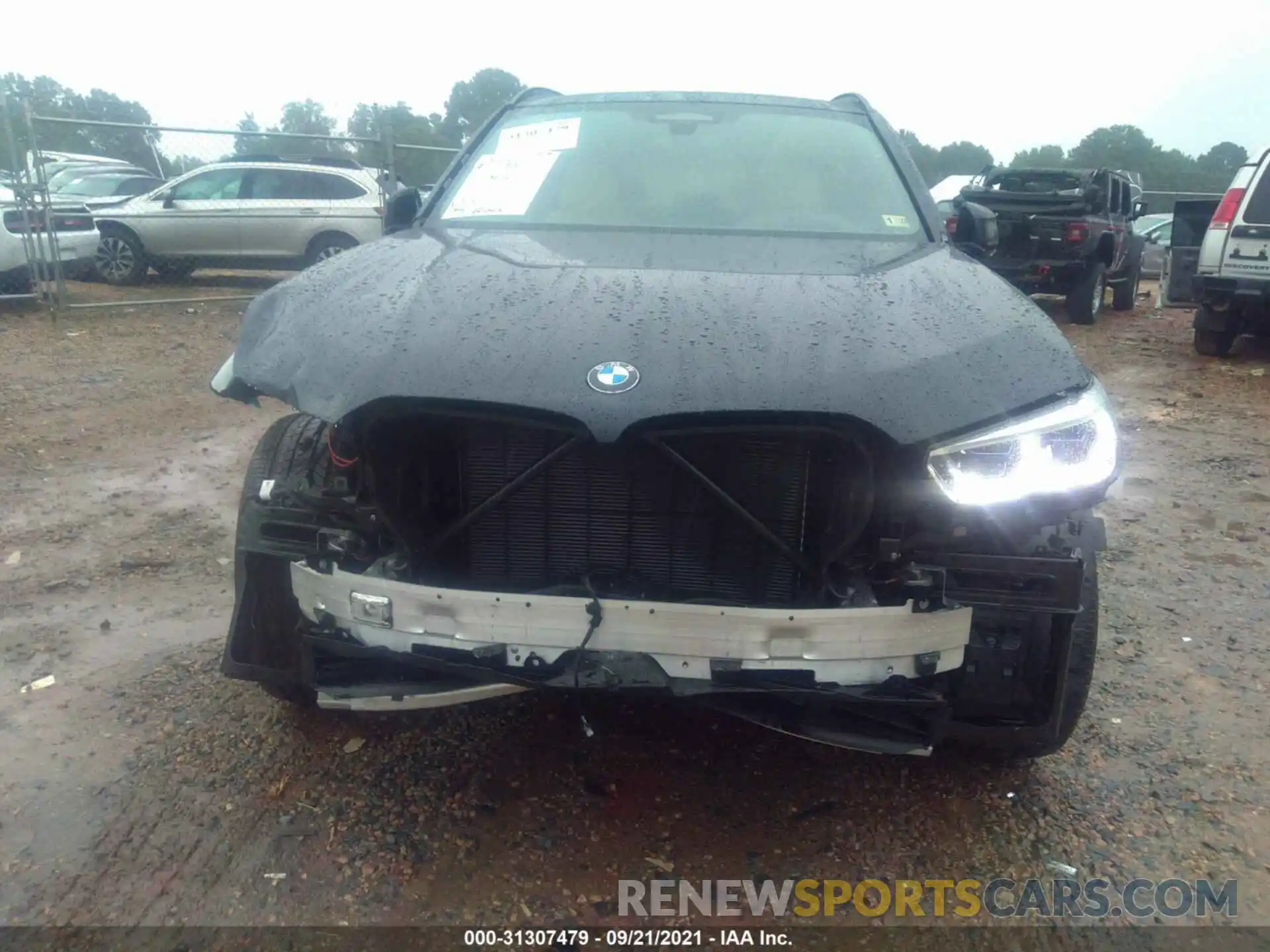 6 Photograph of a damaged car 5UXTA6C04M9F71180 BMW X5 2021