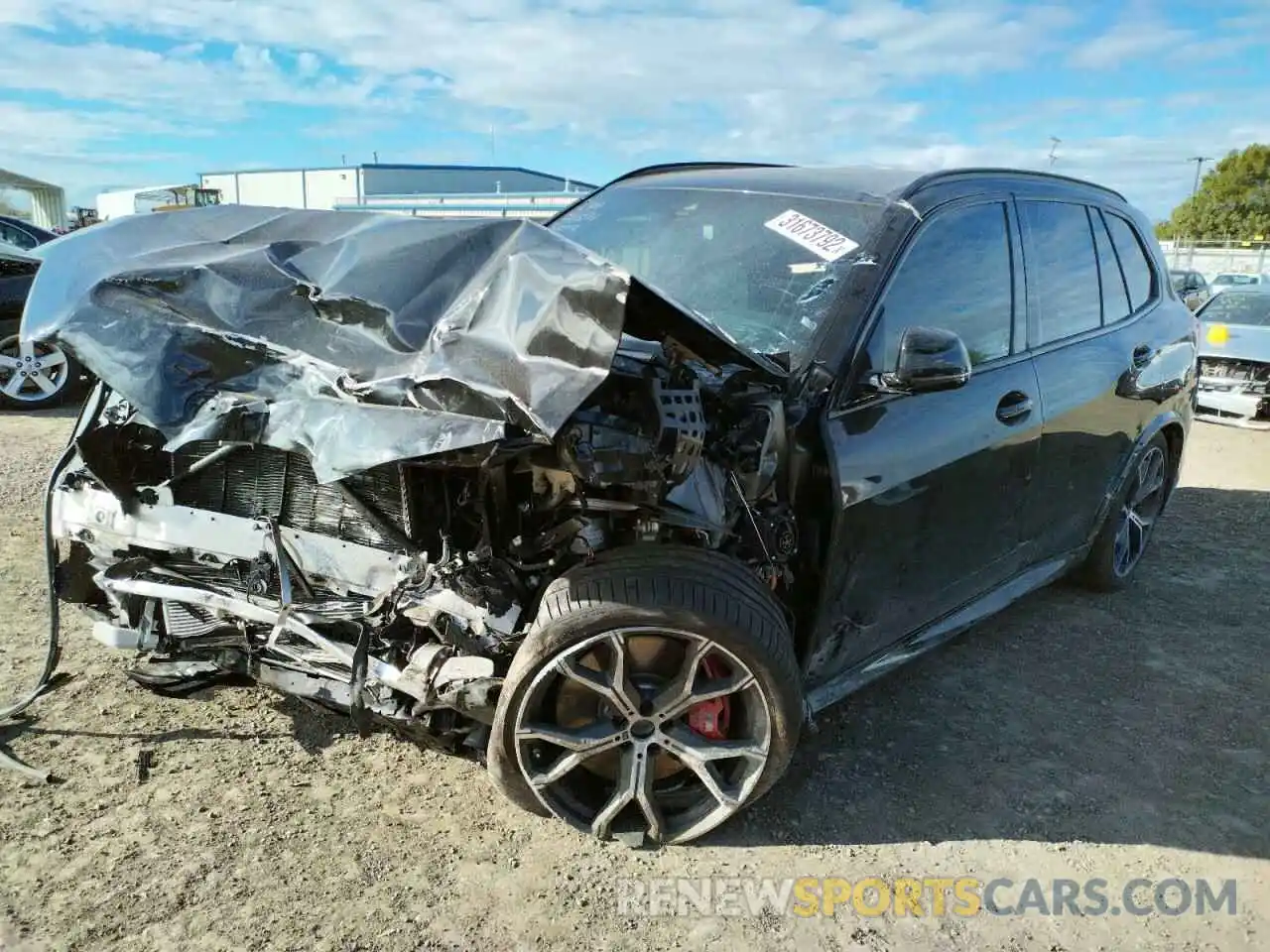 2 Photograph of a damaged car 5UXTA6C06M9G58790 BMW X5 2021