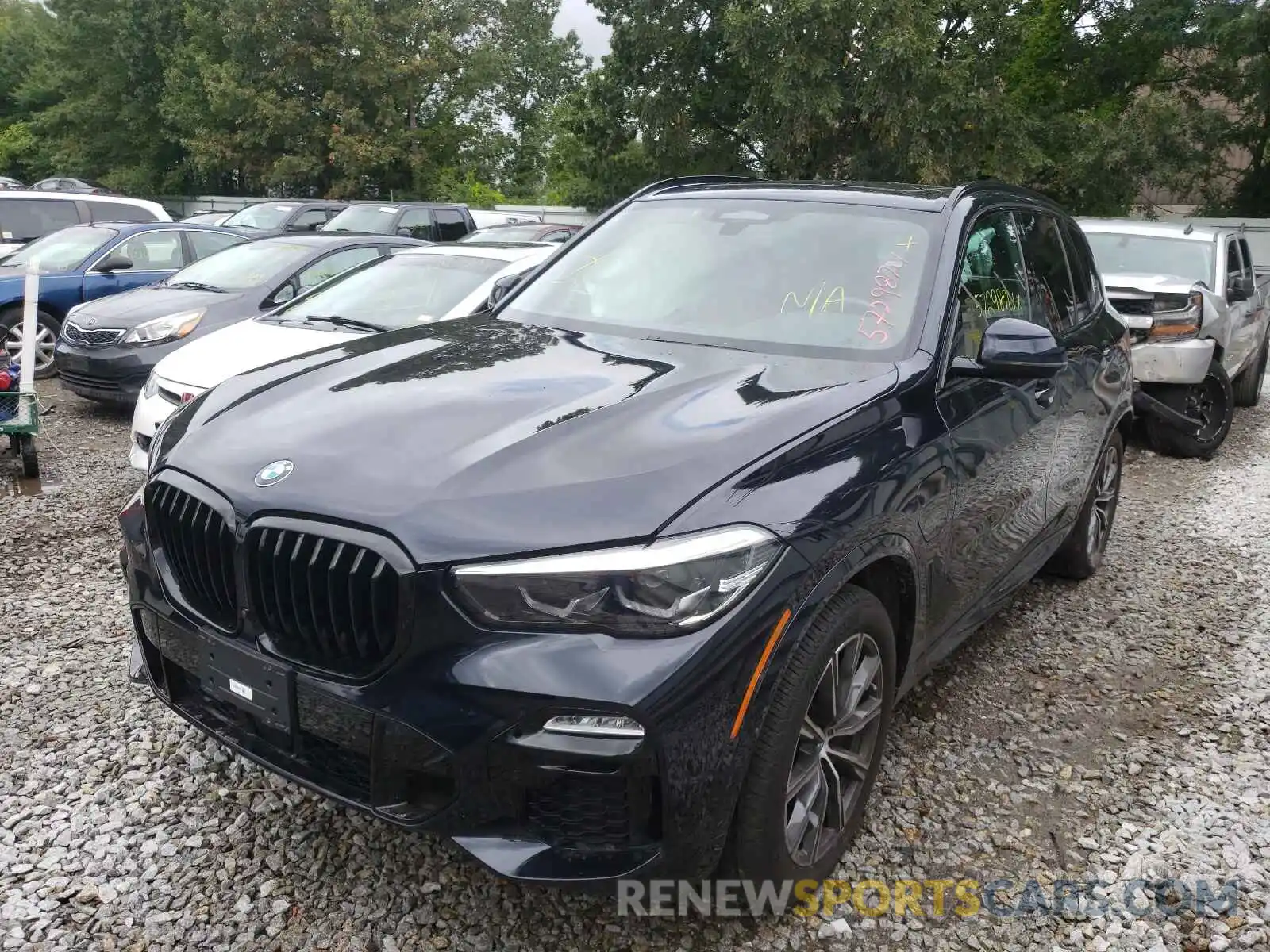 2 Photograph of a damaged car 5UXTA6C0XM9F25398 BMW X5 2021