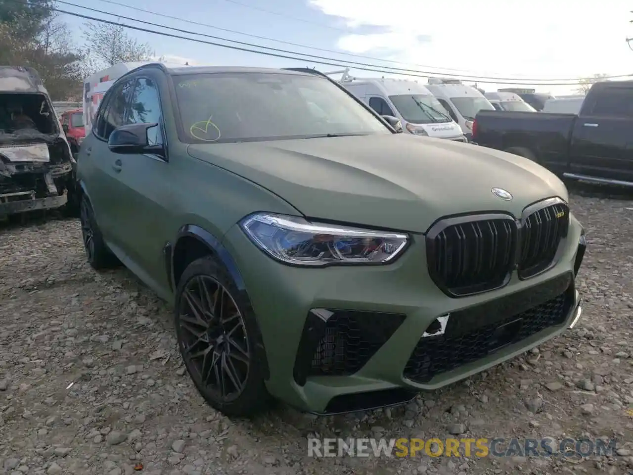 1 Фотография поврежденного автомобиля 5YMJU0C01M9F24953 BMW X5 2021