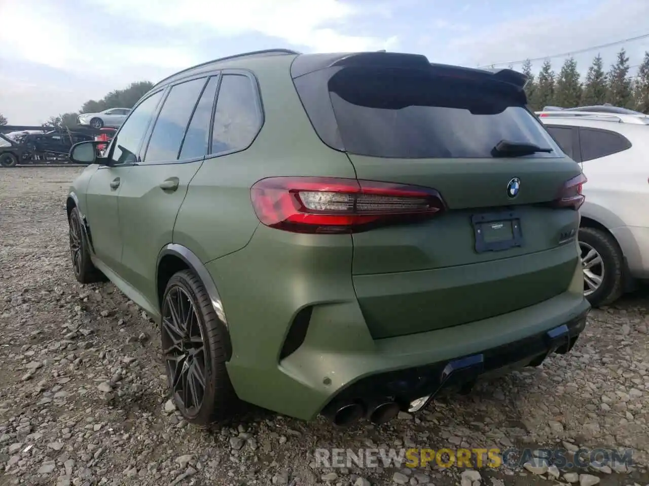 3 Фотография поврежденного автомобиля 5YMJU0C01M9F24953 BMW X5 2021