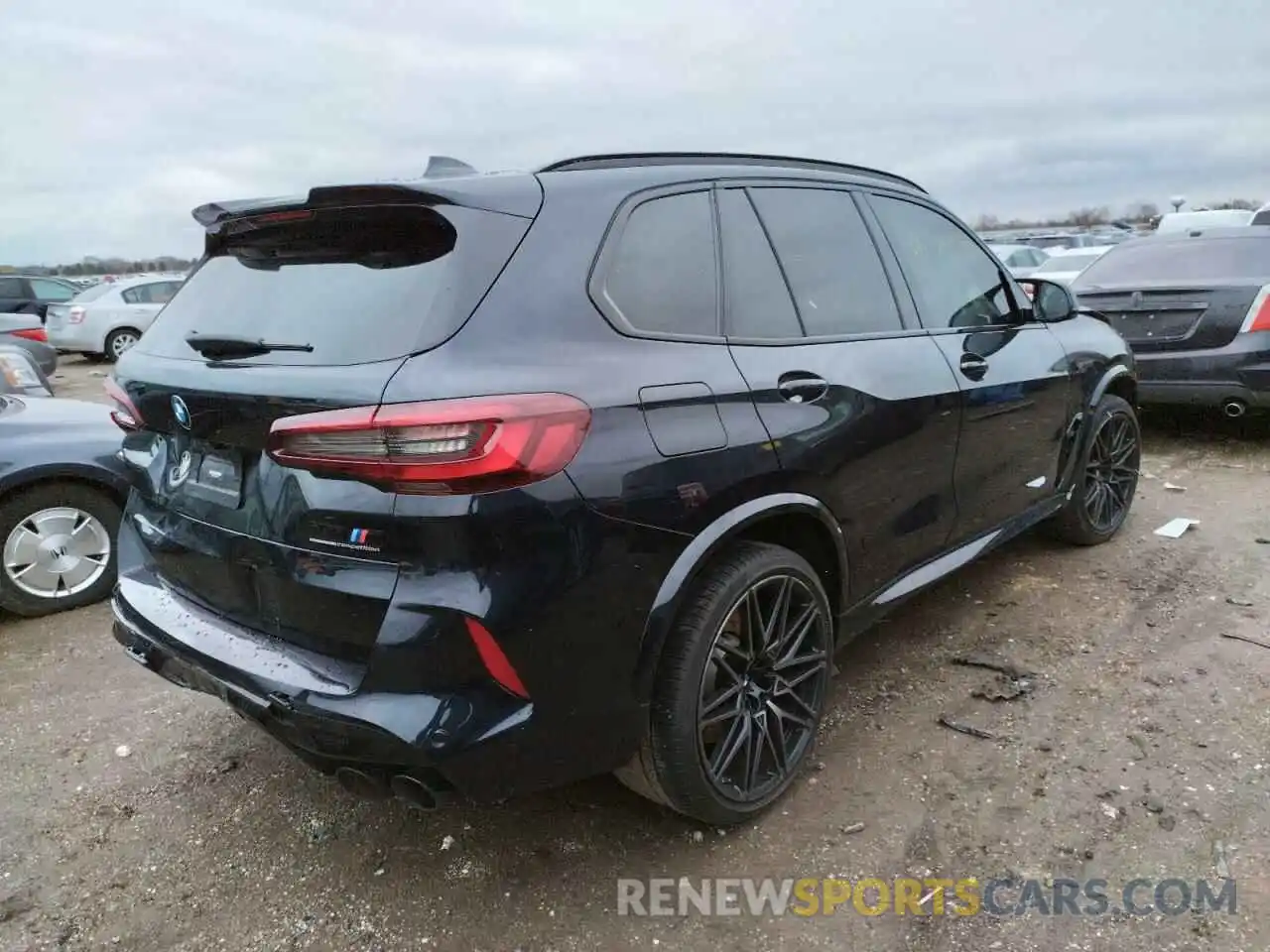 4 Фотография поврежденного автомобиля 5YMJU0C02M9D78319 BMW X5 2021